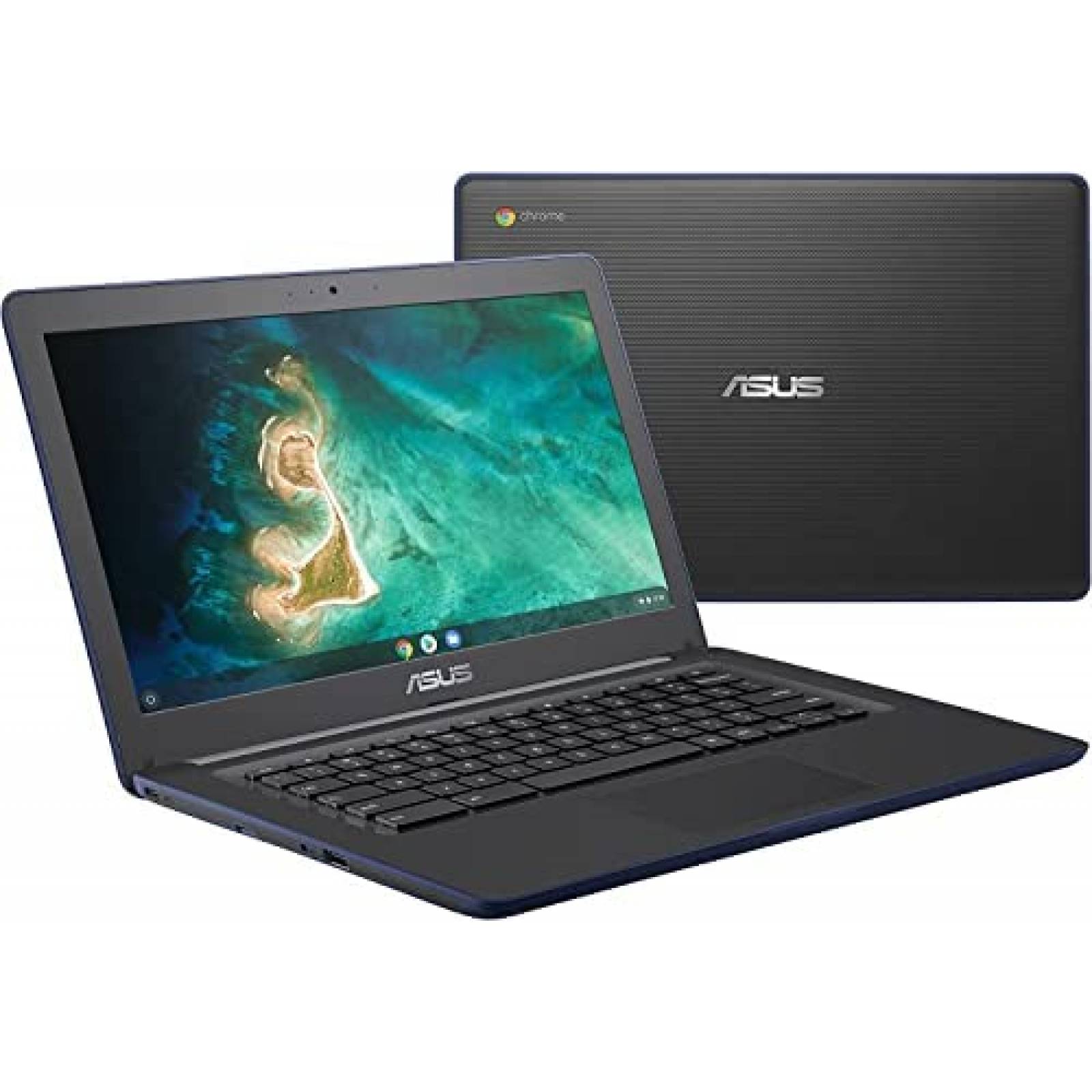 Laptop ASUS Chromebook C403 14" HD N3350 4GB 32GB USB -Negro