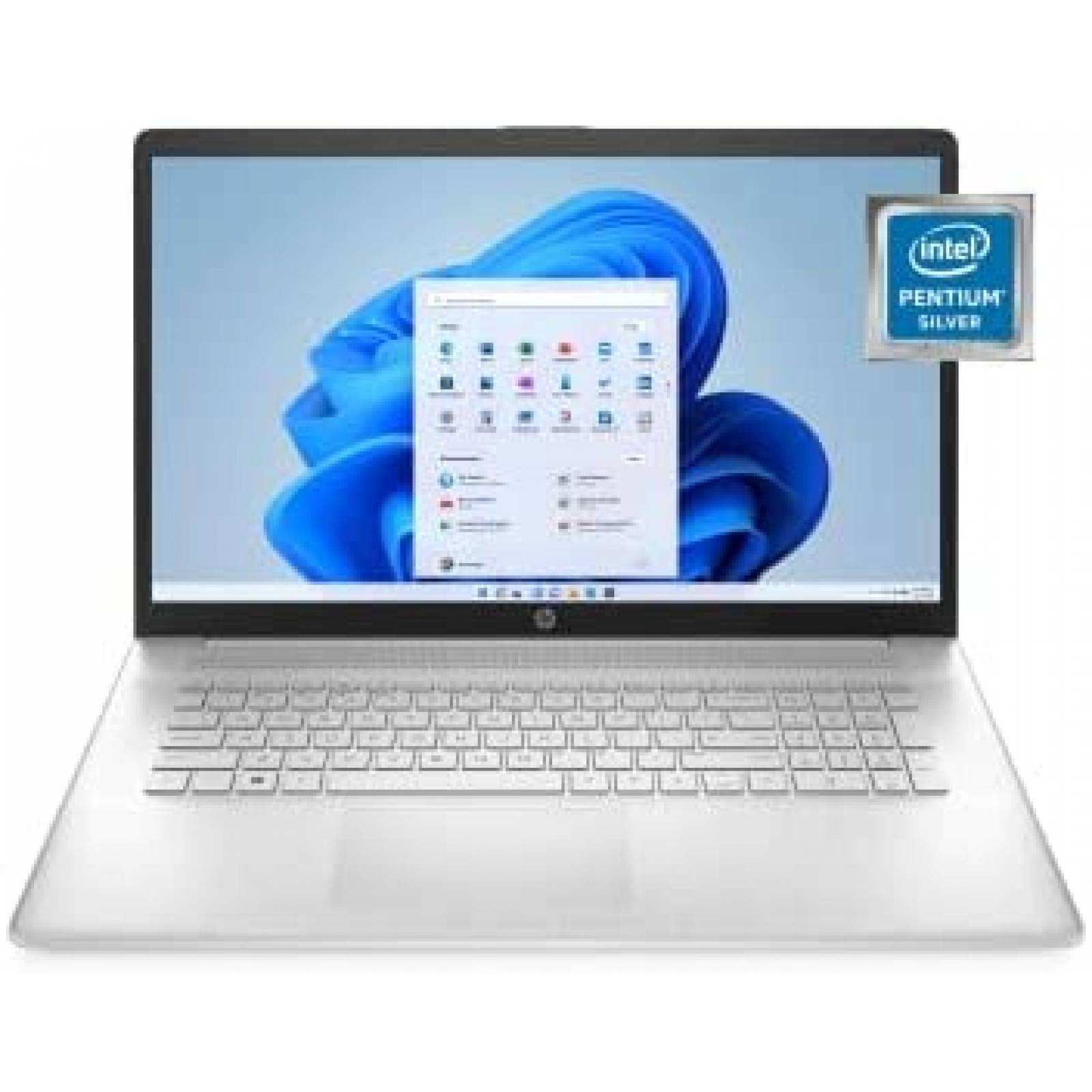 Laptop HP 17-cn0030nr 17.3" HD 4K N5030 4GB 256GB USB Win 11