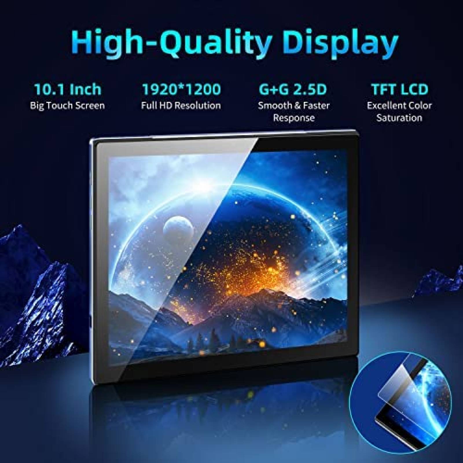 Tablet BYYBUO SmartPad T10 Pro 10.1'' 4GB RAM 64GB ROM WiFi