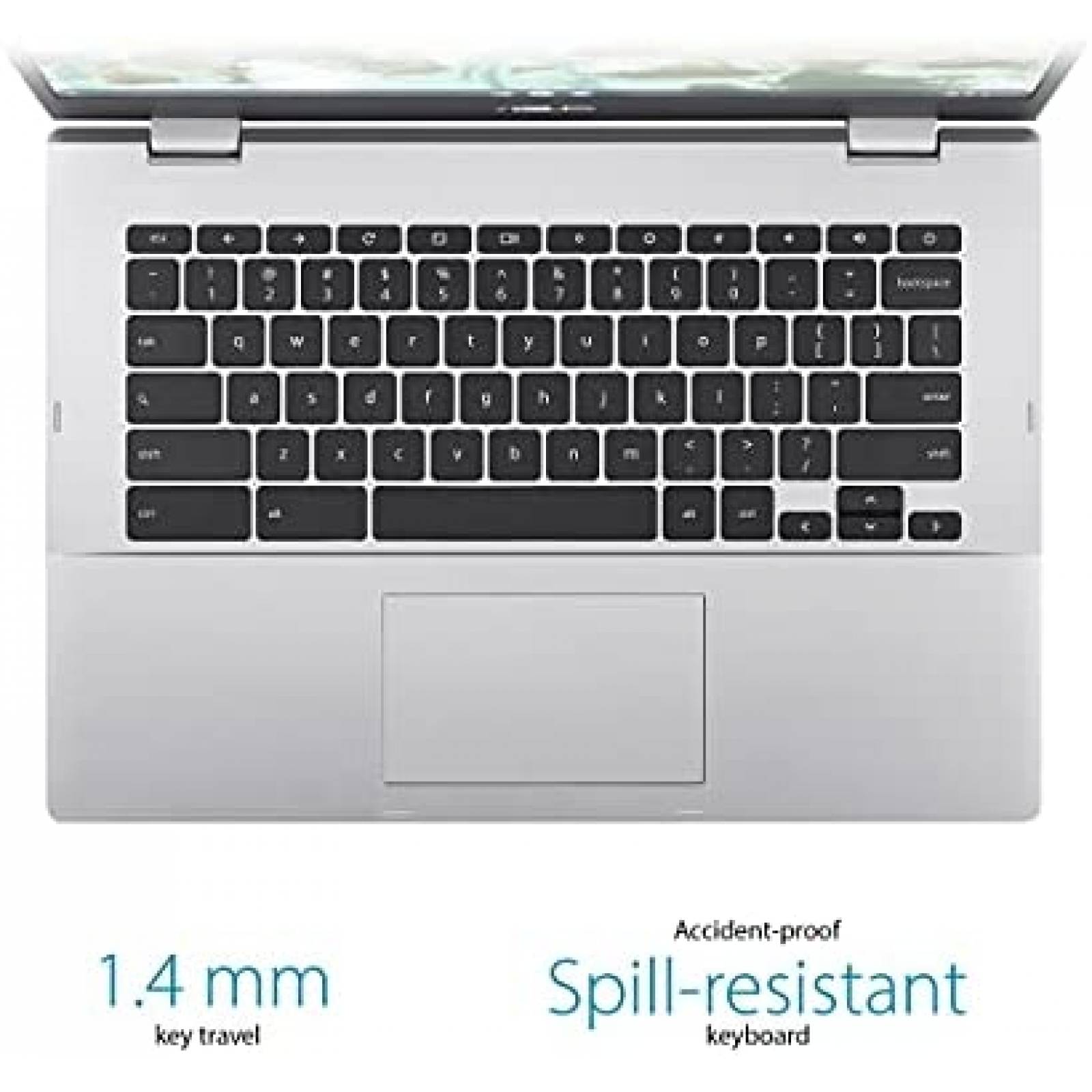 Laptop ASUS Chromebook CX1 14" Full HD N3350 4GB 64GB USB