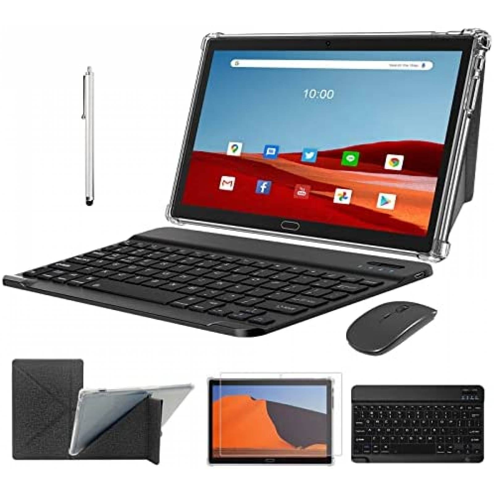 Tablet ZONKO K118 10'' 4G 4GB 64GB 13MP WiFi Bluetooth Negro