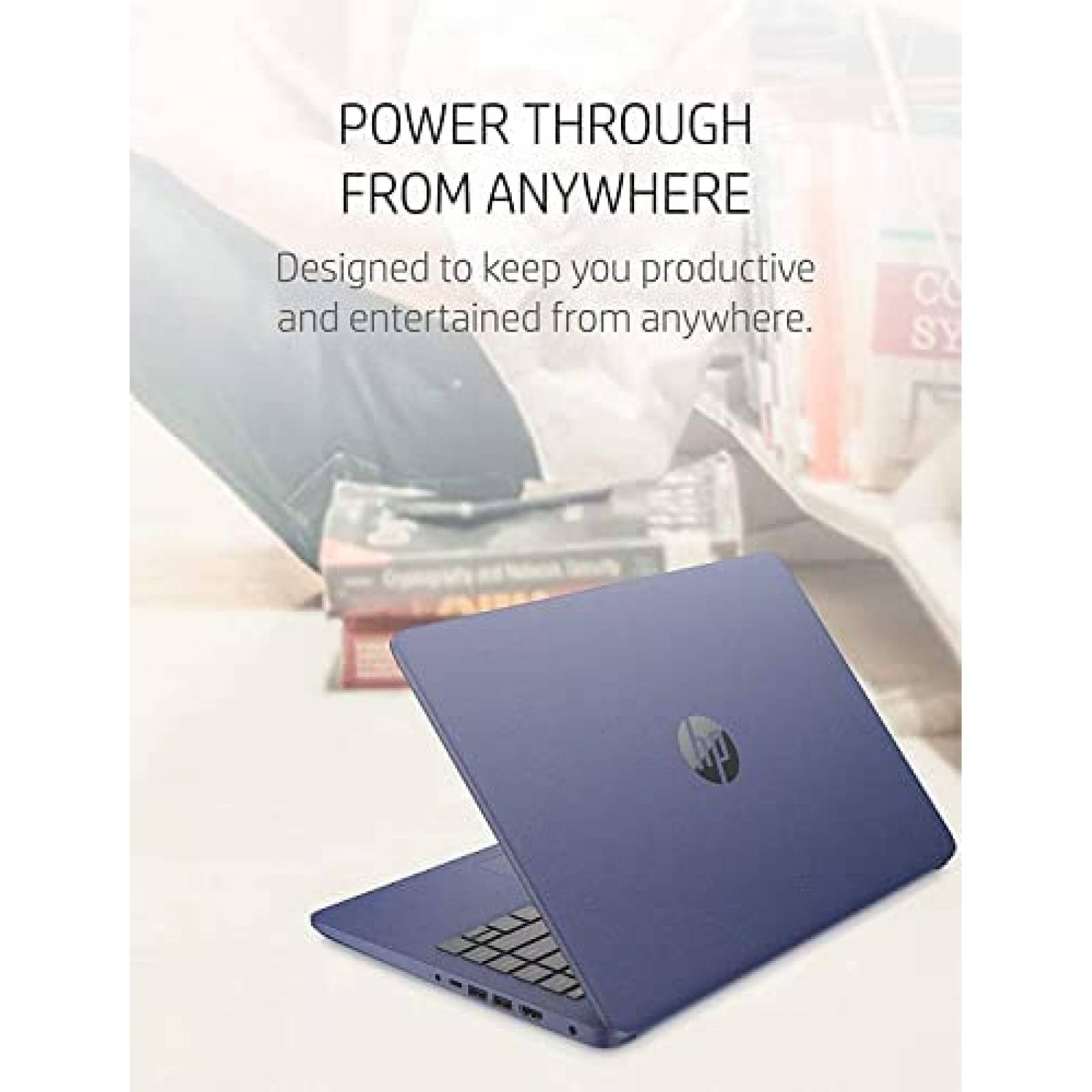 Laptop HP Pavilion 14'' Tactil AMD 3000 8GB 192GB -Azul