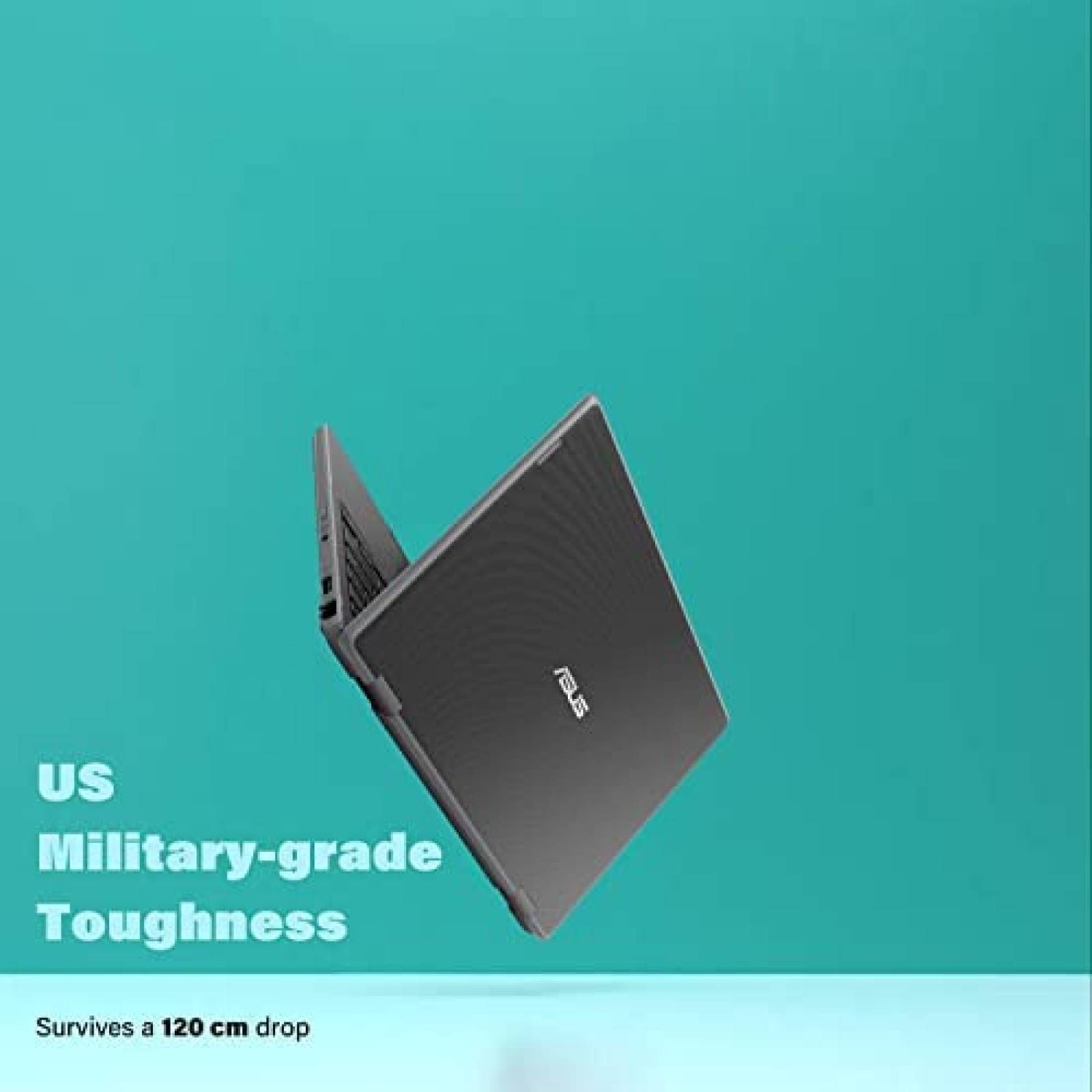 Laptop ASUS 12'' Intel Celeron N4500 4GB RAM 256GB SSD Negro