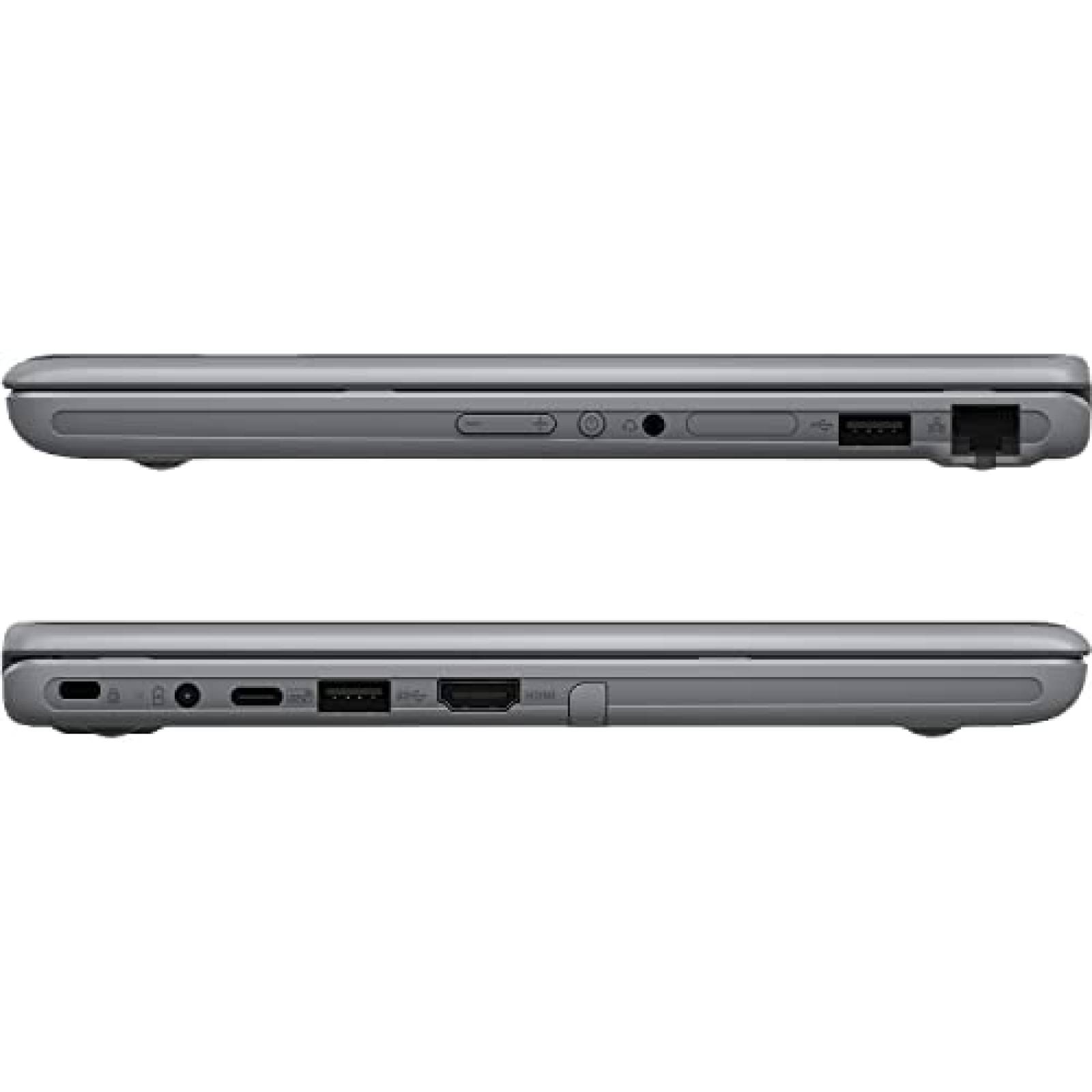 Laptop ASUS 12'' Intel Celeron N4500 4GB RAM 256GB SSD Negro