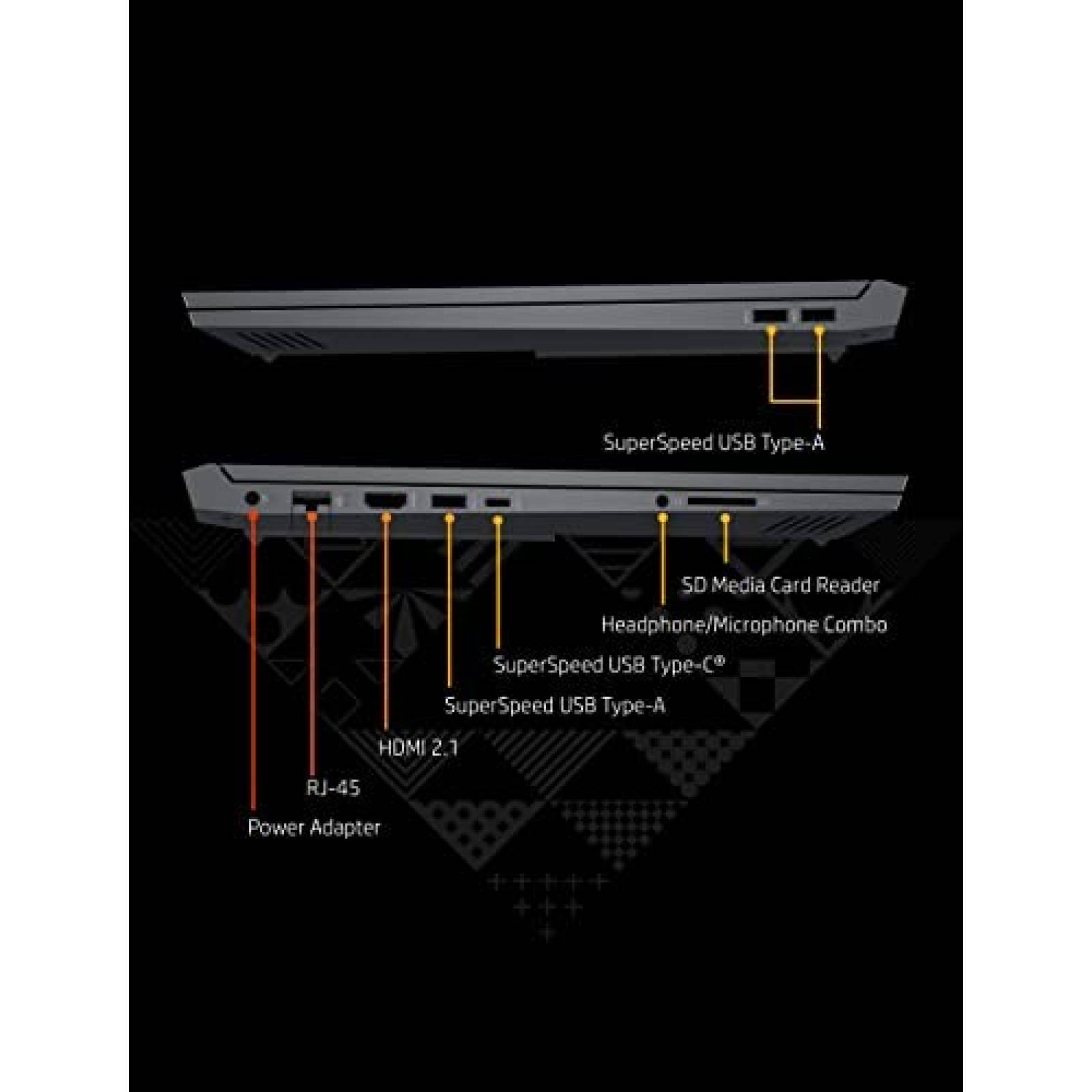 Laptop Gamer HP Victus 16 16'' i7 16GB 512GB W11H RTX3060