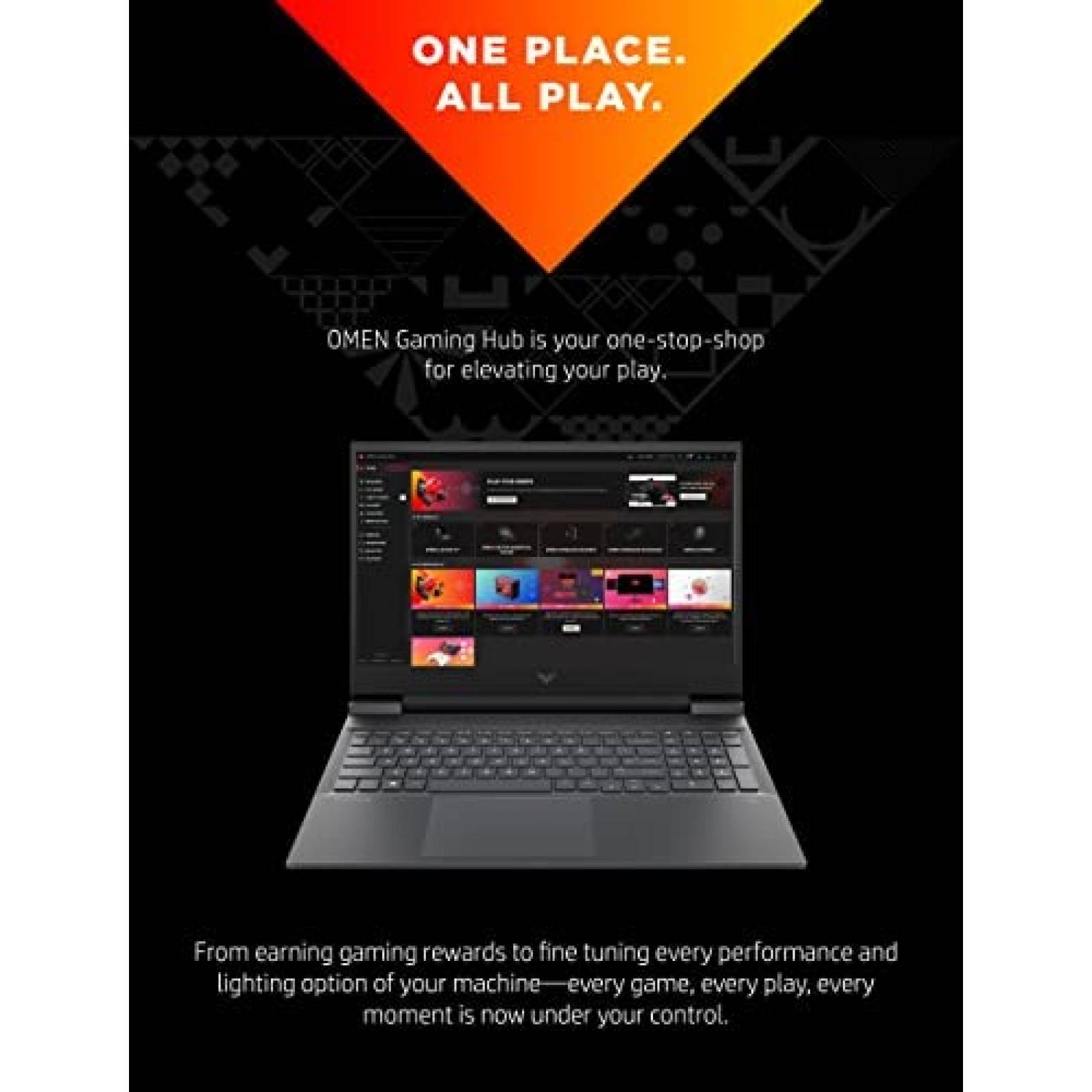 Laptop Gamer HP Victus 16 16'' i7 16GB 512GB W11H RTX3060