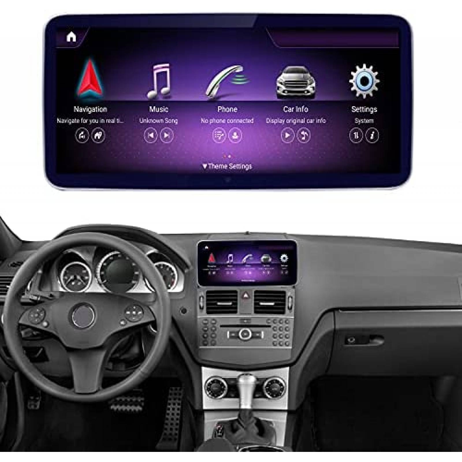 Estereo para Carro Road Top 10.25'' 6GB+128GB Bluetooth