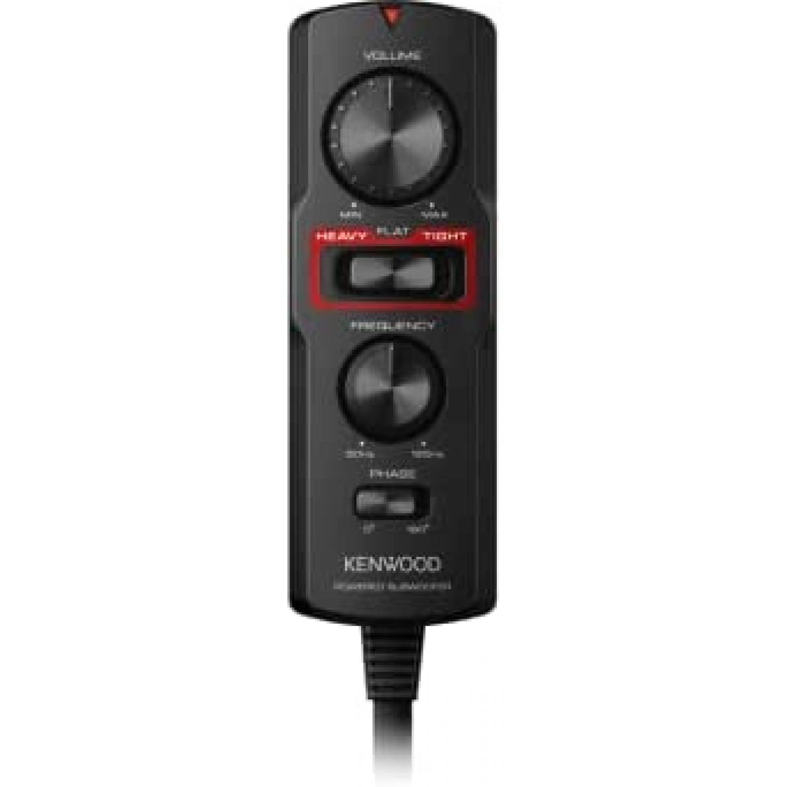 Subwoofer Kenwood KSC-PSW7EQ Autoamplificado -Negro