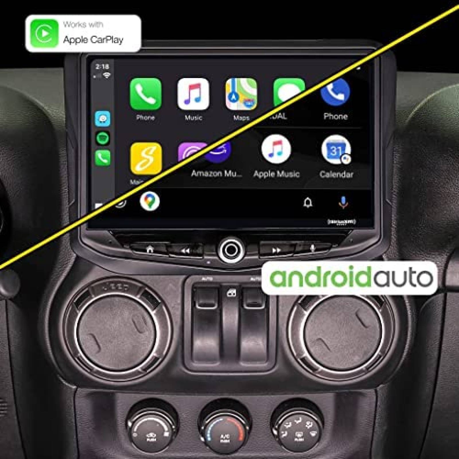 Estereo para Carro STINGER 10'' HD GPS Bluetooth USB -Negro