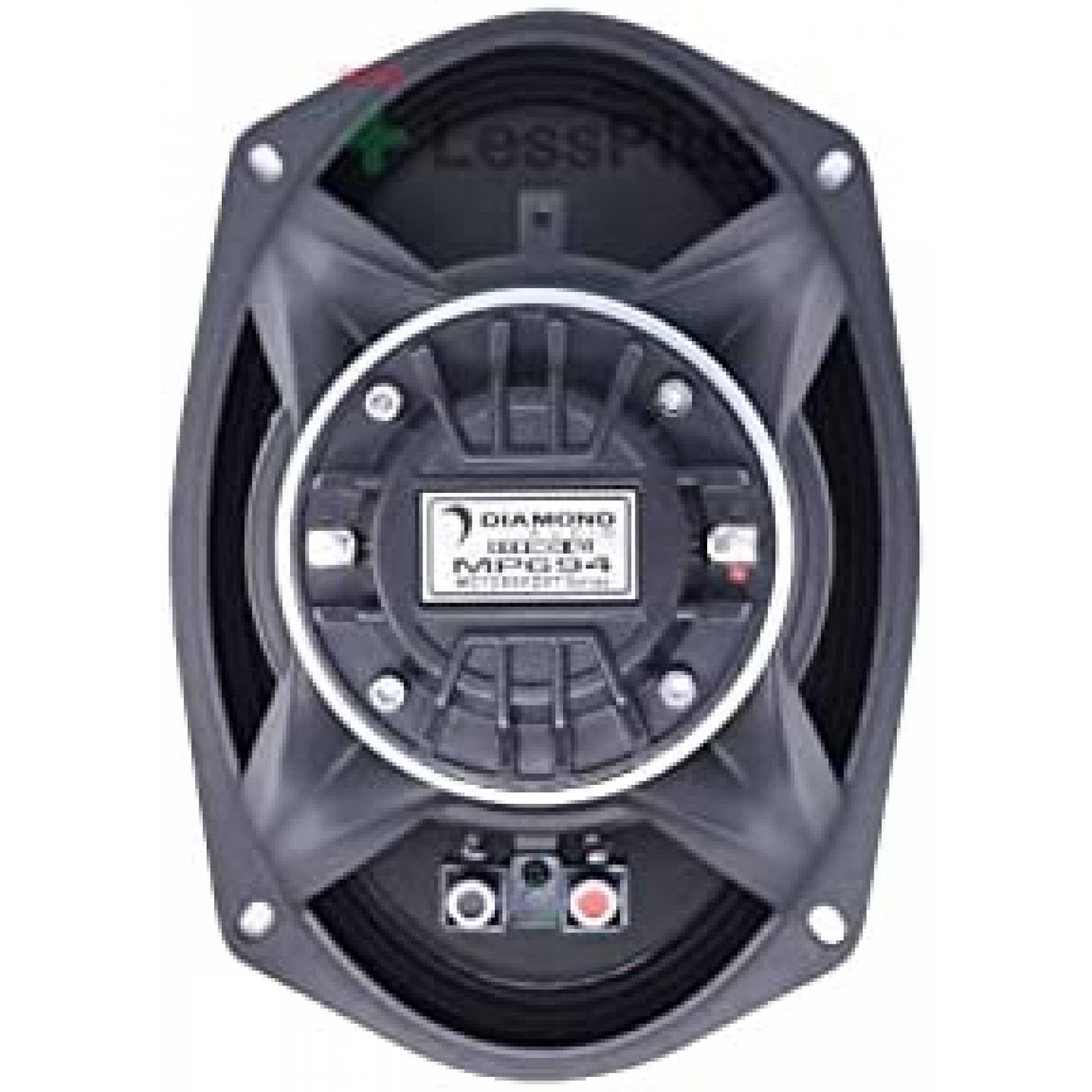 Set Bocinas para Carro Diamond Audio MP694 6x9 Pro 150W RMS