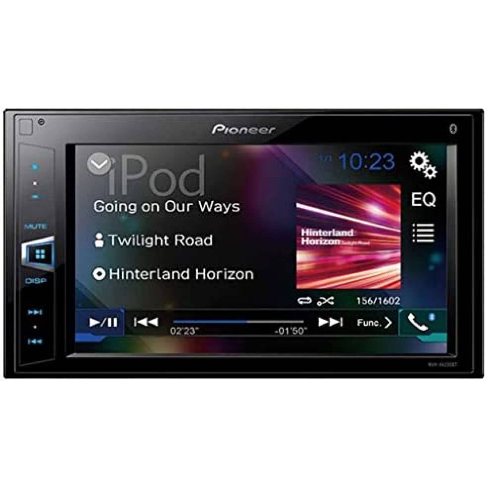 Estereo De Coche PIONEER Bluetooth 7 Pulgadas -Negro
