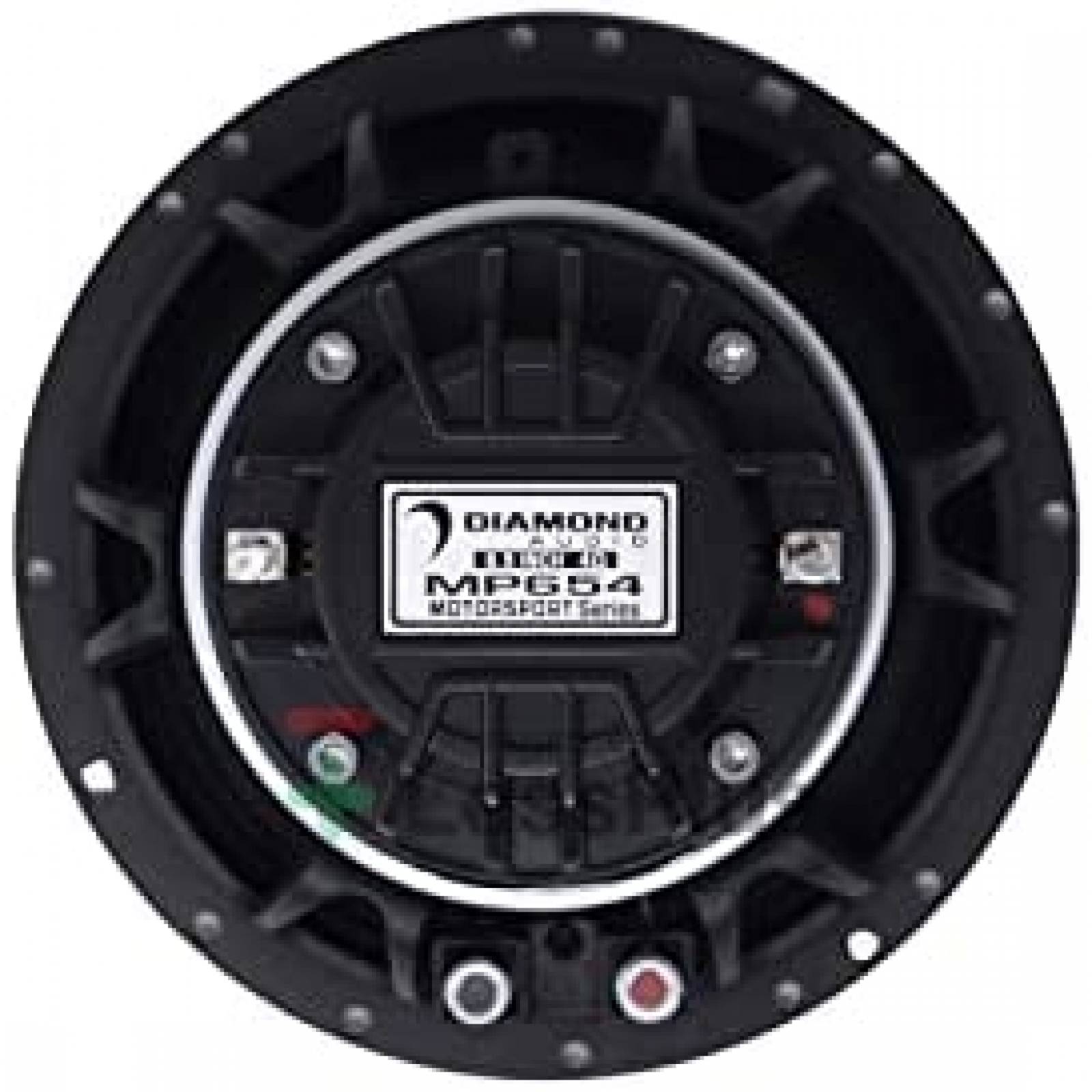 Set Bocinas Diamond Audio MP654 6.5" Pro Co-Ax Woofer 150W