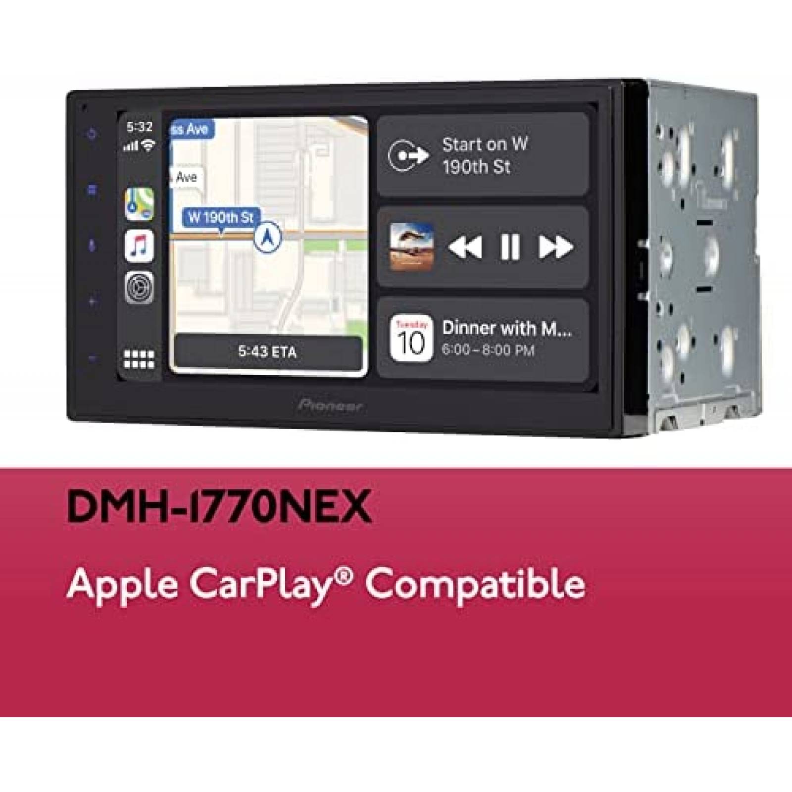 Estereo para Auto Pioneer DMH-1770NEX 6.8" WVGA Bluetooth