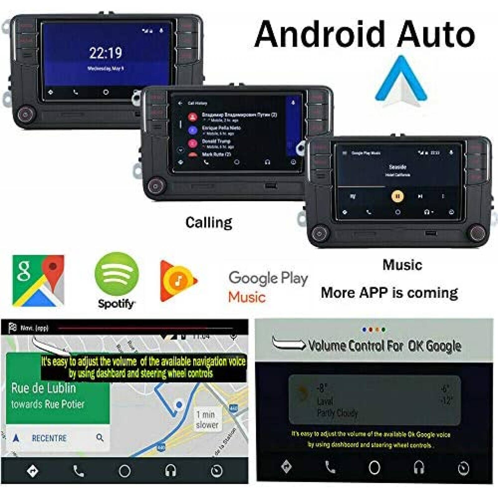 Estereo para Auto SCUMAXCON RCD360 PROII USB SD RVC FM