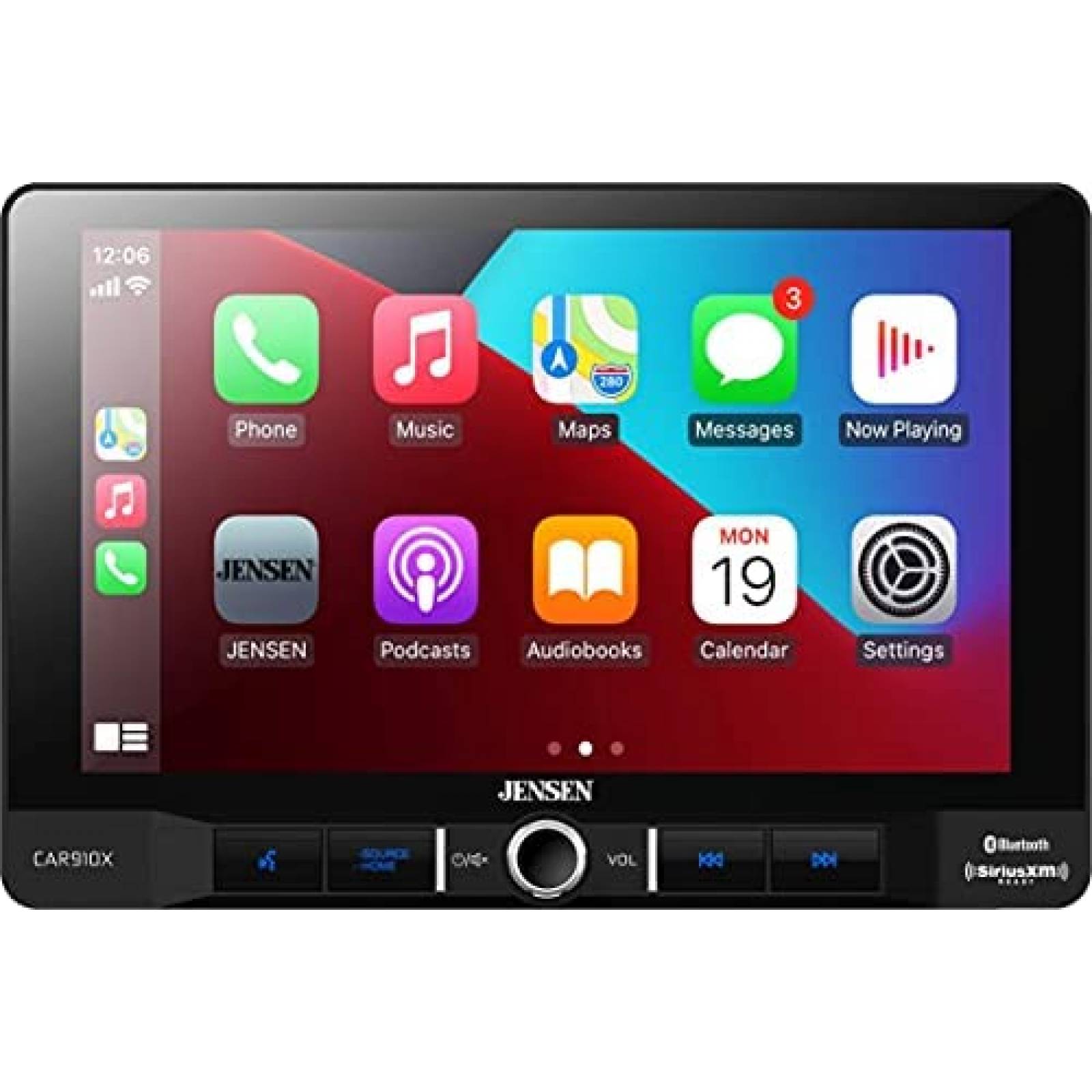 Estereo para Auto Jensen CAR910X 9" Tactil Bluetooth Android