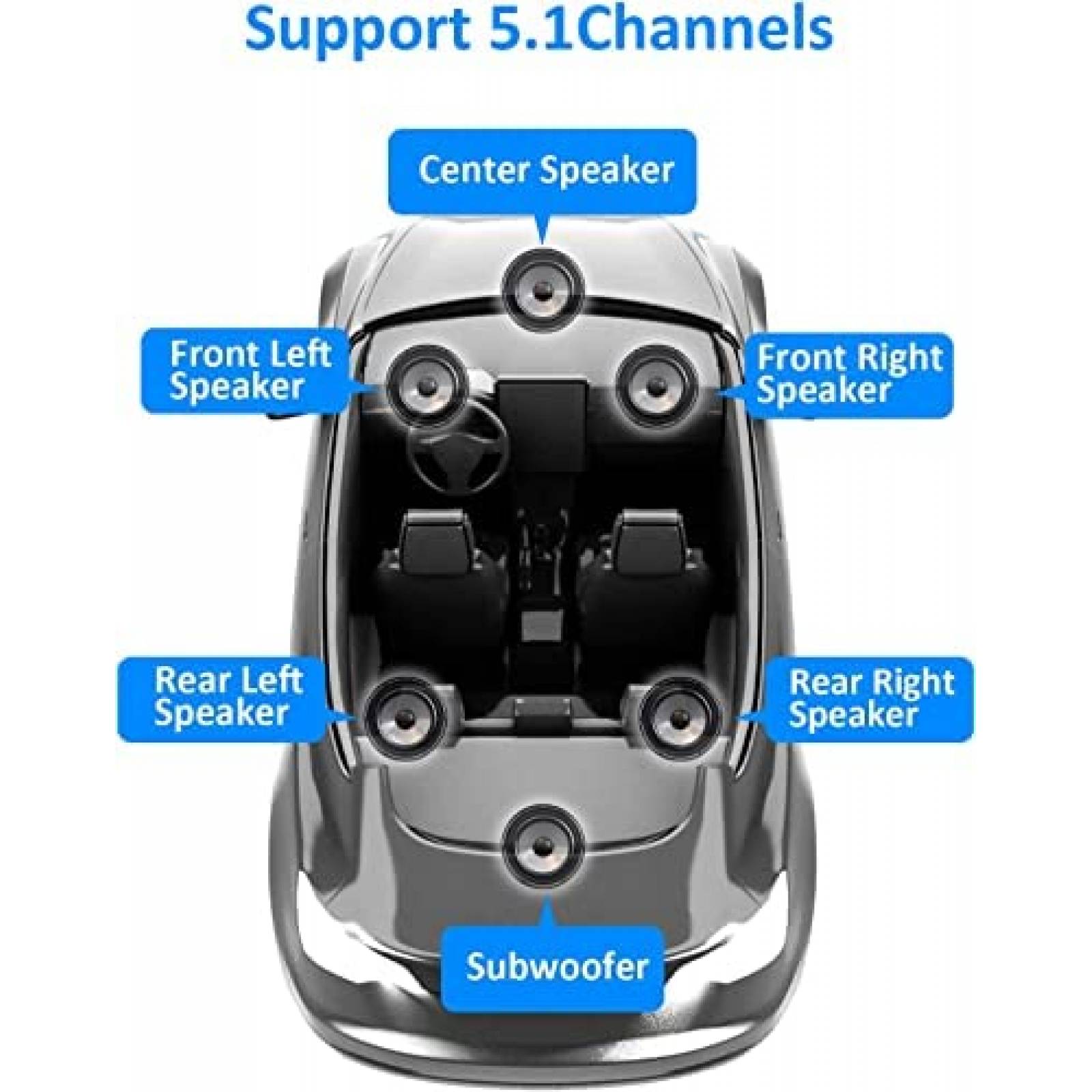 Estereo para Auto Woibugee 10'' QLED Tactil Carplay -Negro