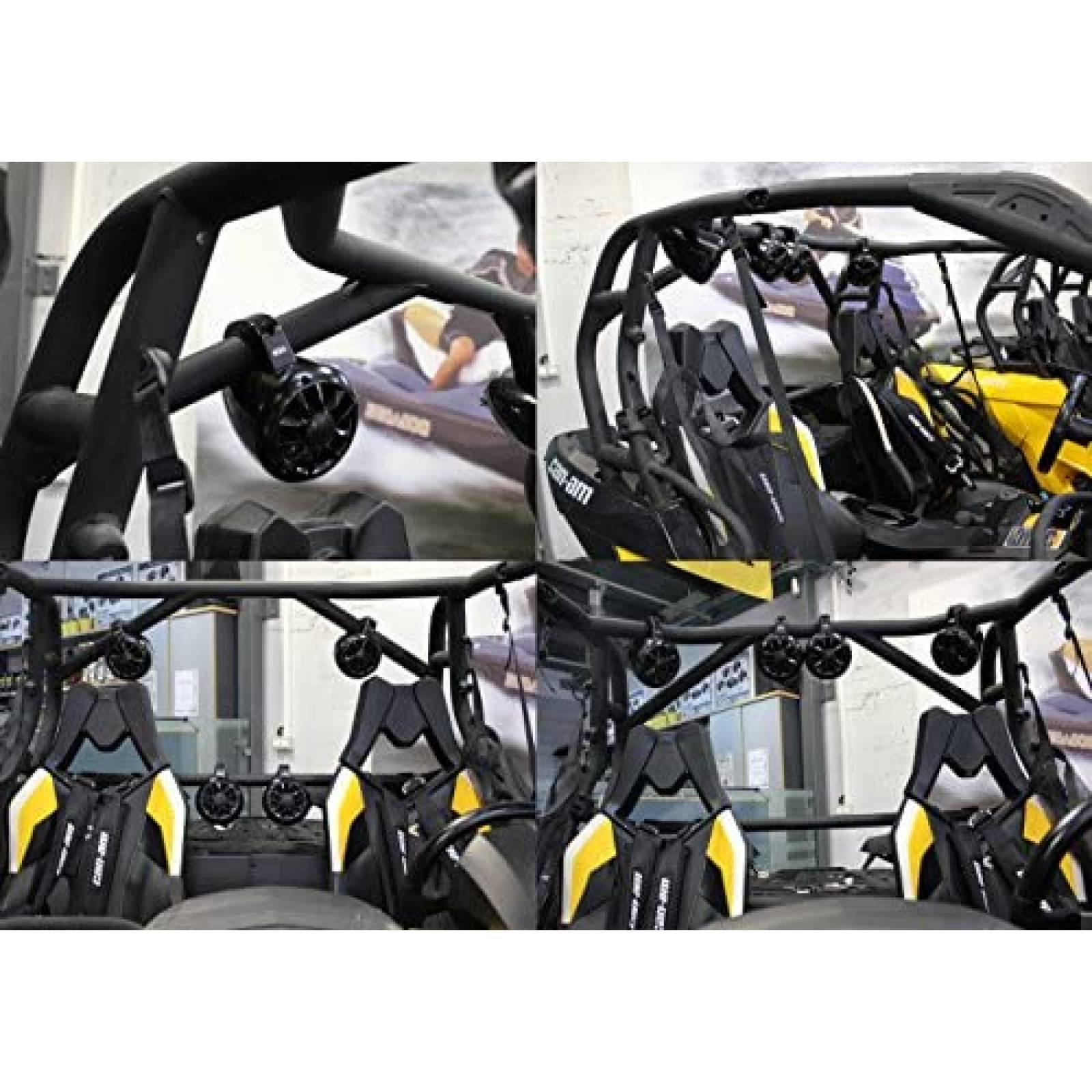 Set Bocinas Todo Terreno NOAM NUTV4 para UTV ATV Carro Golf