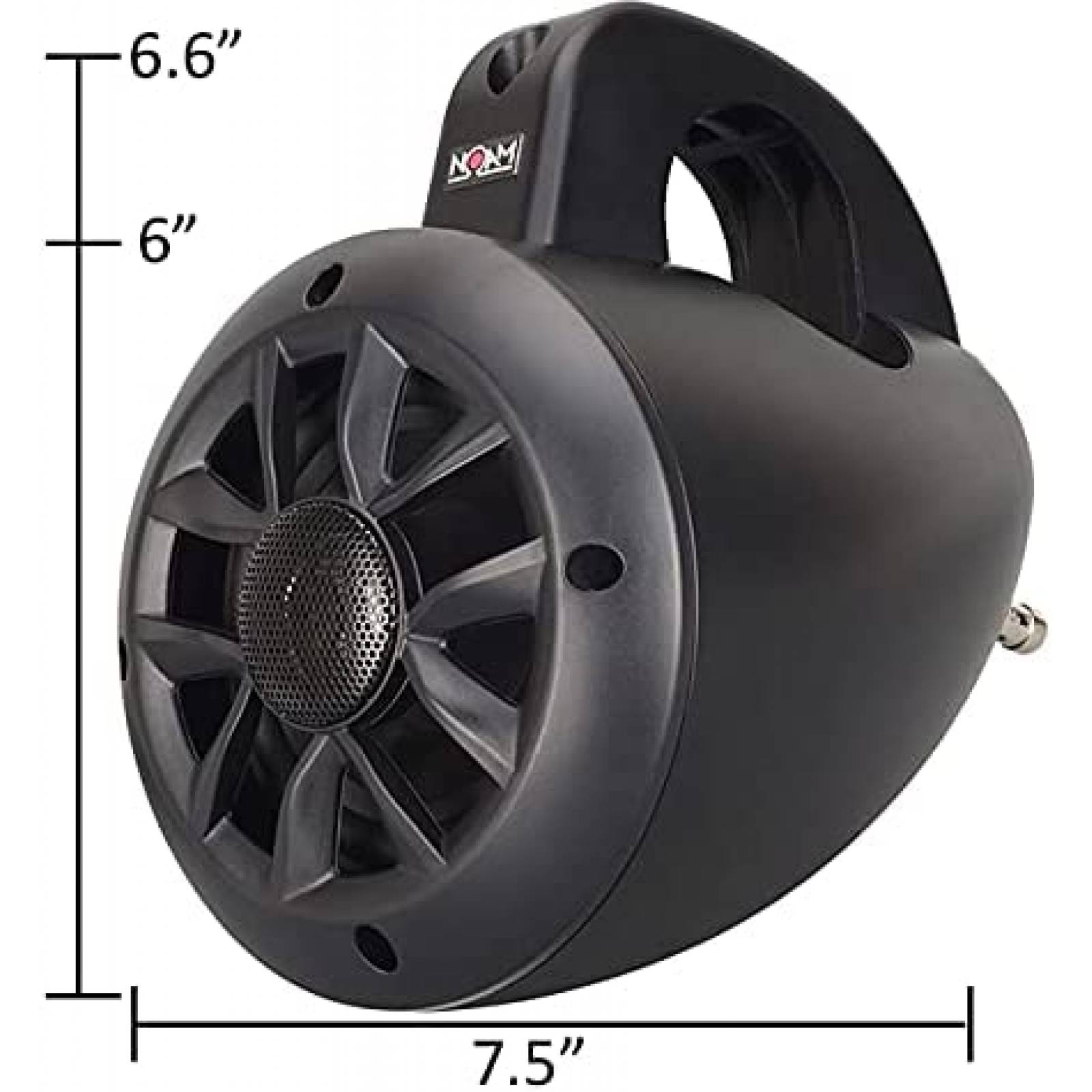 Set Bocinas Todo Terreno NOAM NUTV4 para UTV ATV Carro Golf