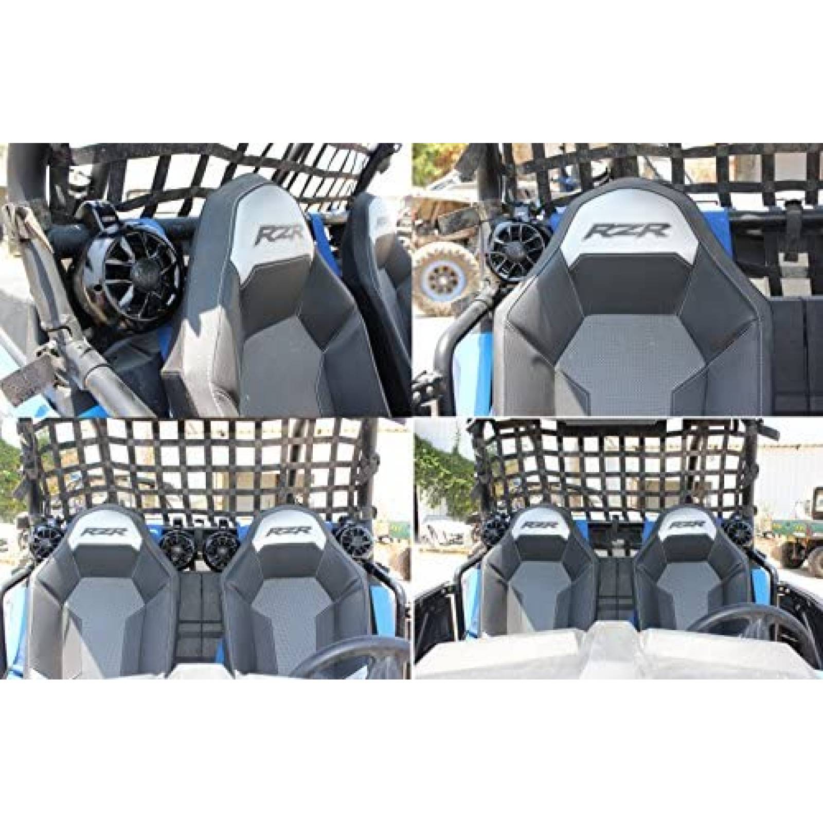 Set Bocinas Todo Terreno NOAM NUTV4 para UTV ATV Carro Golf