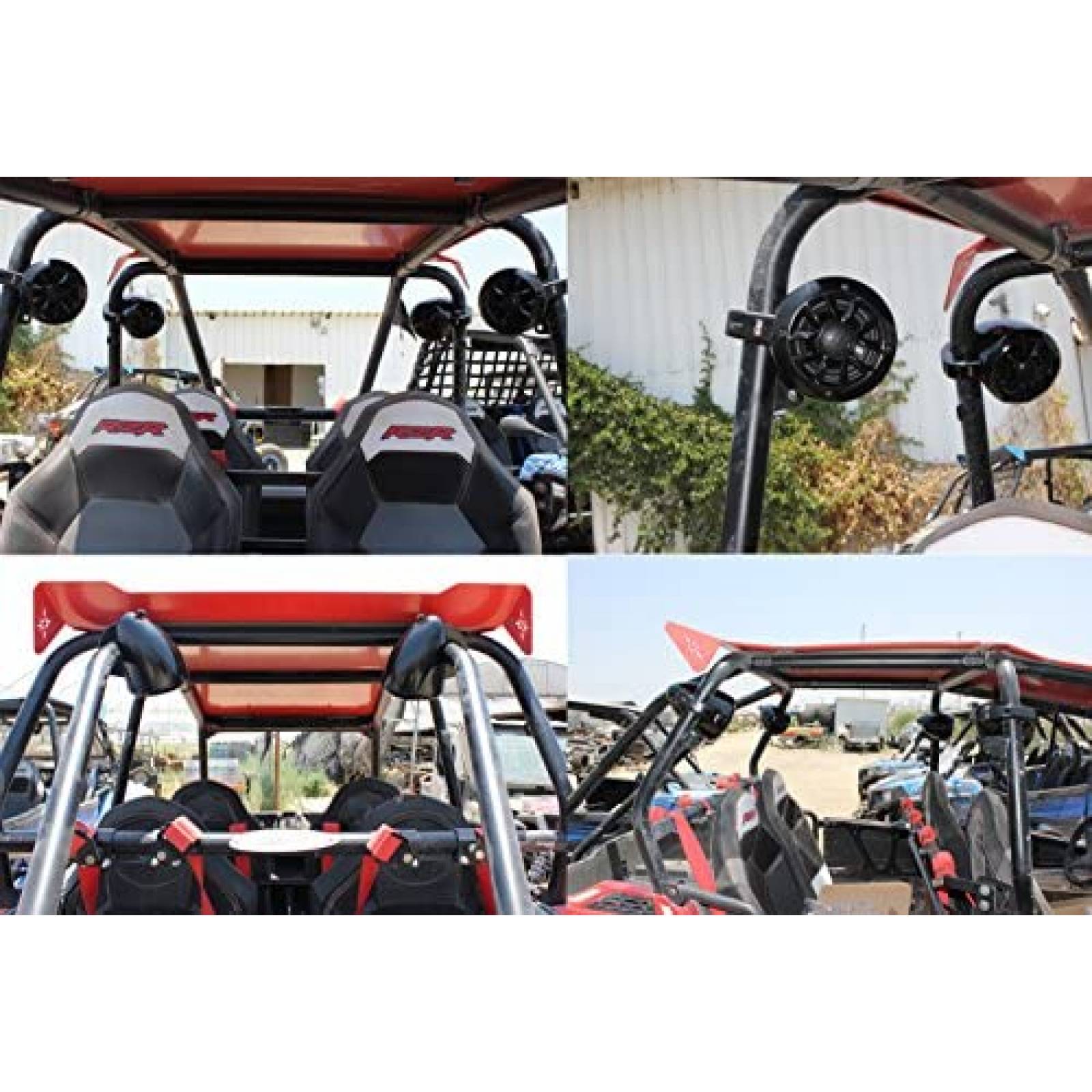 Set Bocinas Todo Terreno NOAM NUTV4 para UTV ATV Carro Golf