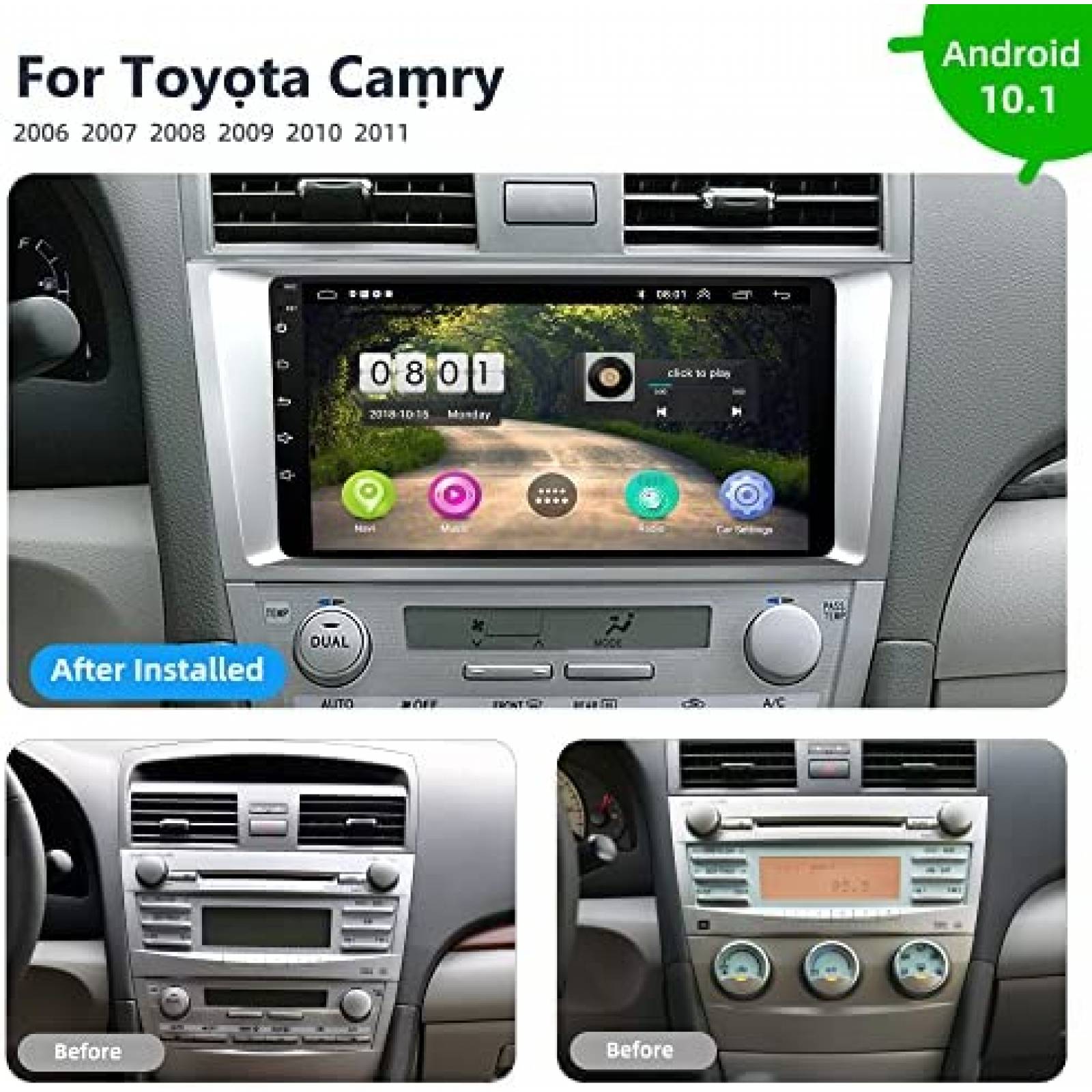 Estereo para Auto AdapterUniverse Compatible Cary 2006-2011