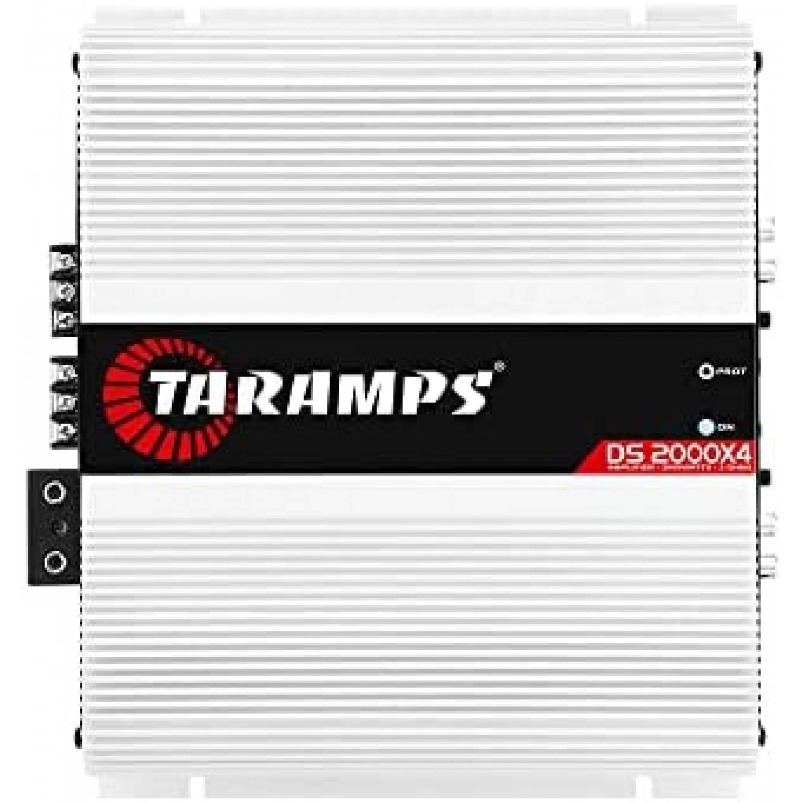 Amplificador Automovil Taramps DS 2000x4 4 Can 2000W RMS Bco