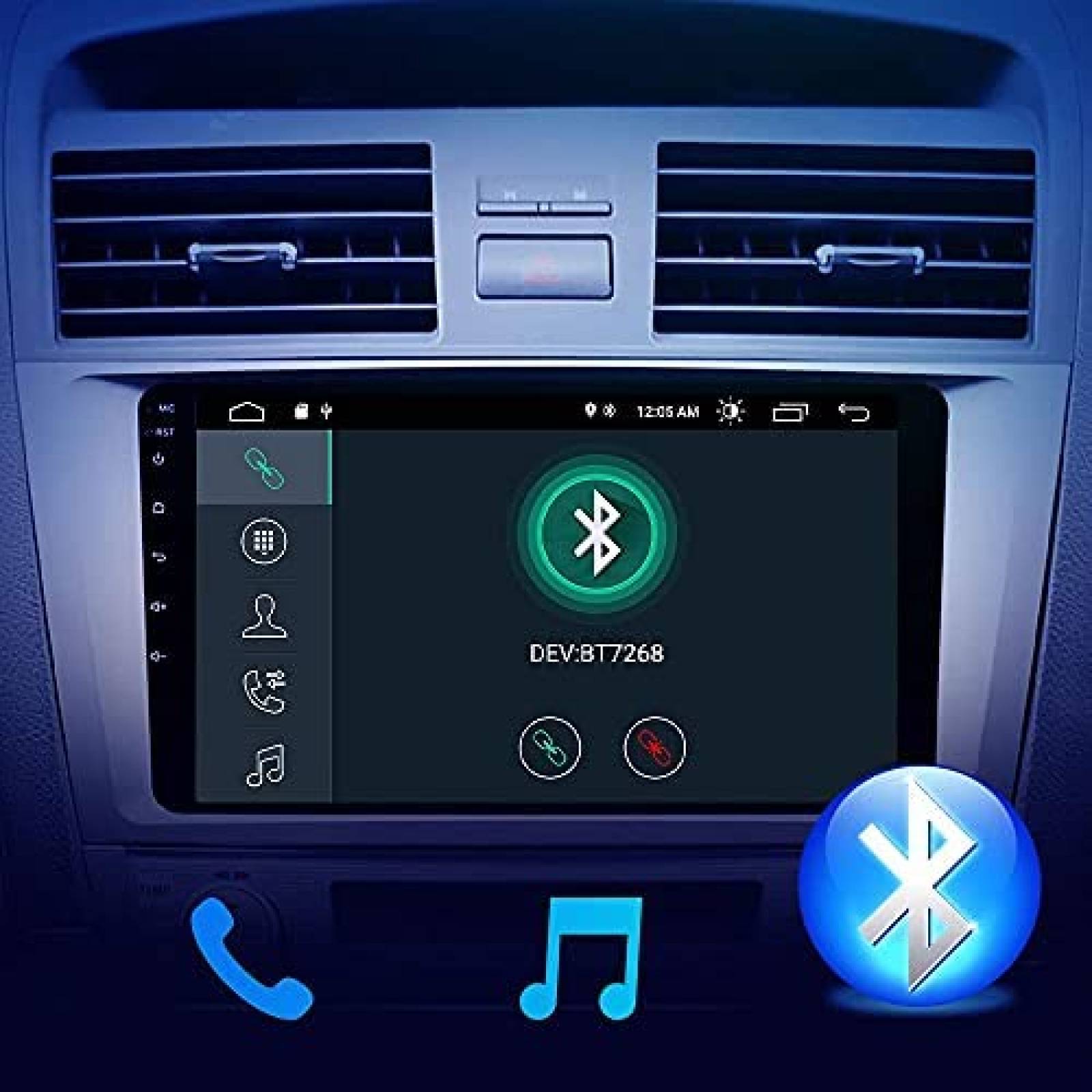 Estereo para Auto Cestovet Toyota Camry 2007-2011 9'' Wi-Fi