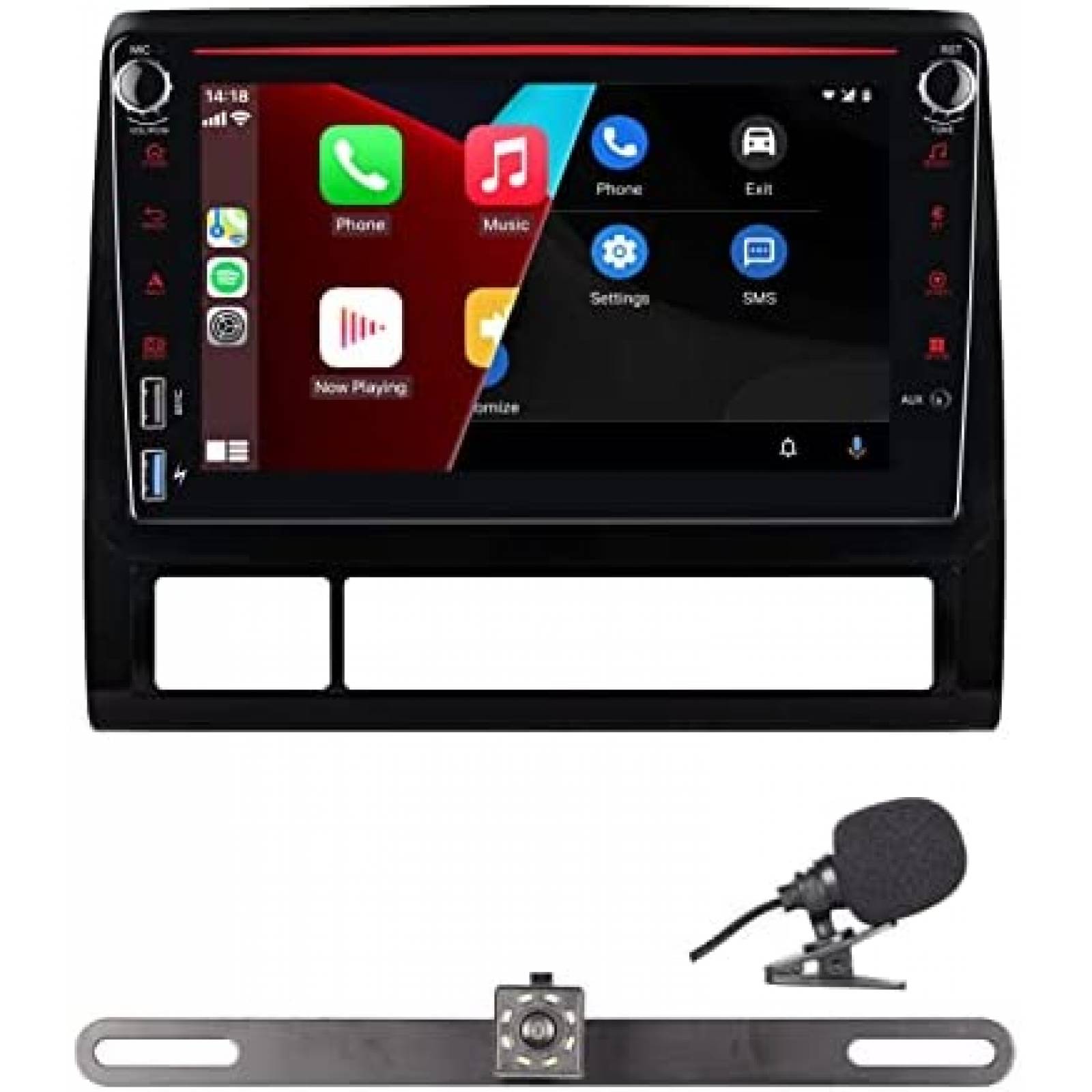 Estereo tactil para Auto YZKONG 8'' Toyota Tacoma 2005-2015