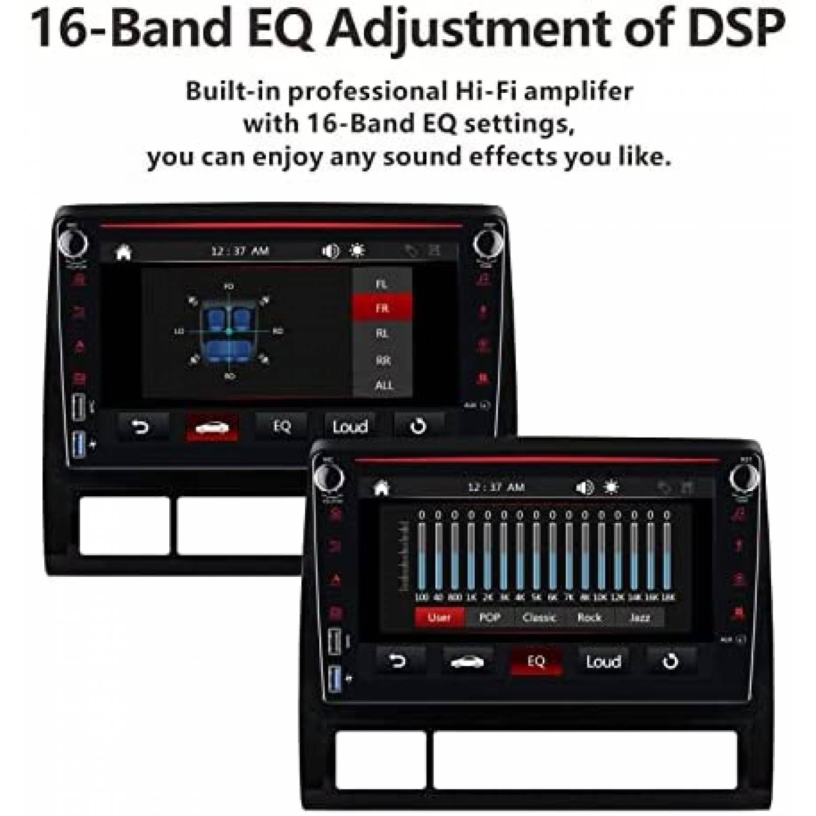 Estereo tactil para Auto YZKONG 8'' Toyota Tacoma 2005-2015