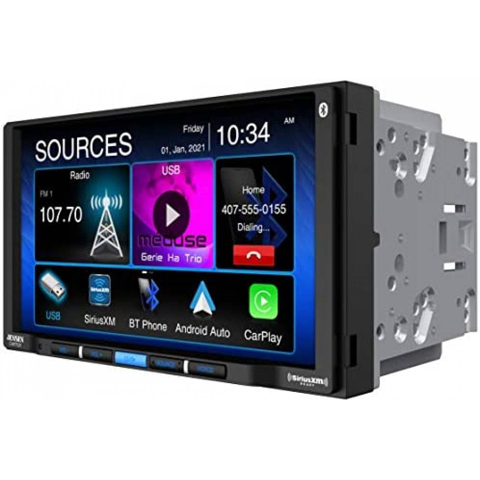 Estereo para Auto Jensen CAR710X 7" Tactil LCD Bluetooth