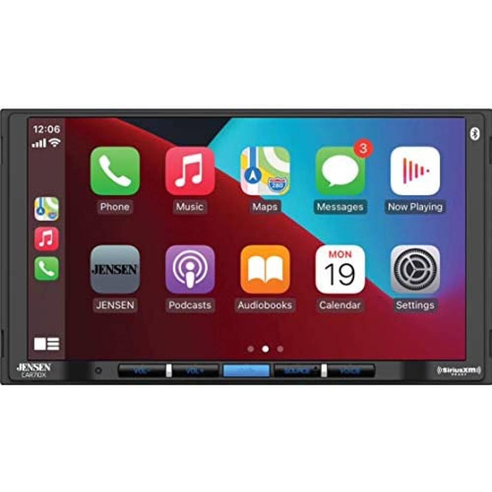 Estereo para Auto Jensen CAR710X 7" Tactil LCD Bluetooth