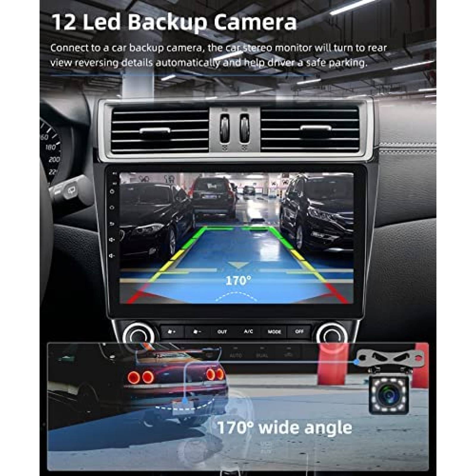 Estereo Auto Podofo SB-A2969A3MI2 10.1" Honda Accord 03-07