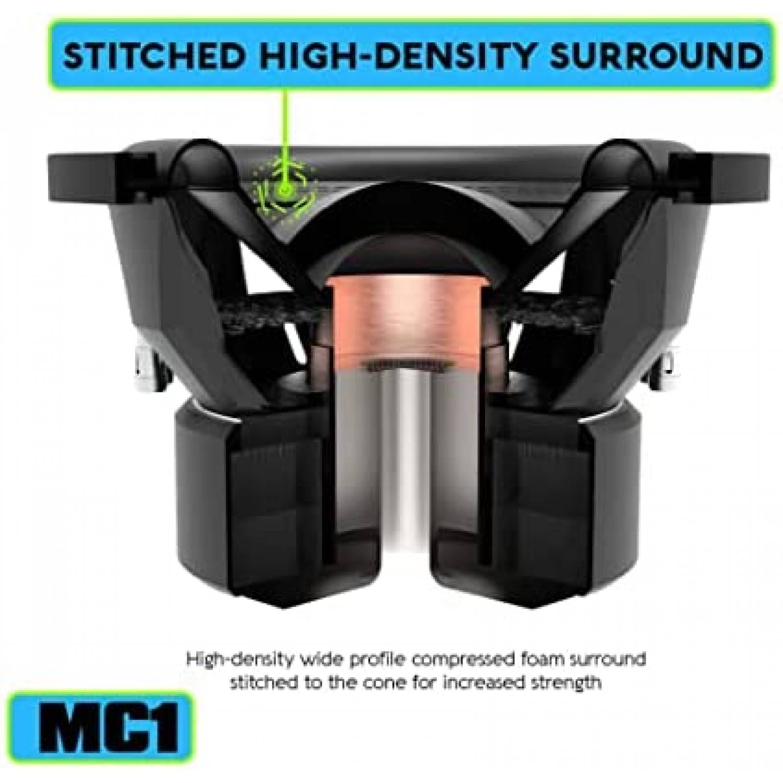 Bocina para Carro STINGER MC Series 10" Subwoofer Dual 700W