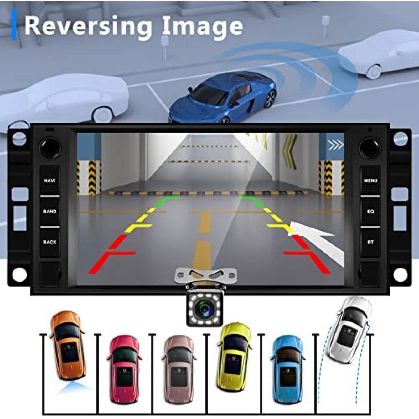 Estereo Auto Rimoody 7 pulg Bluetooth WiFi GPS -Negro