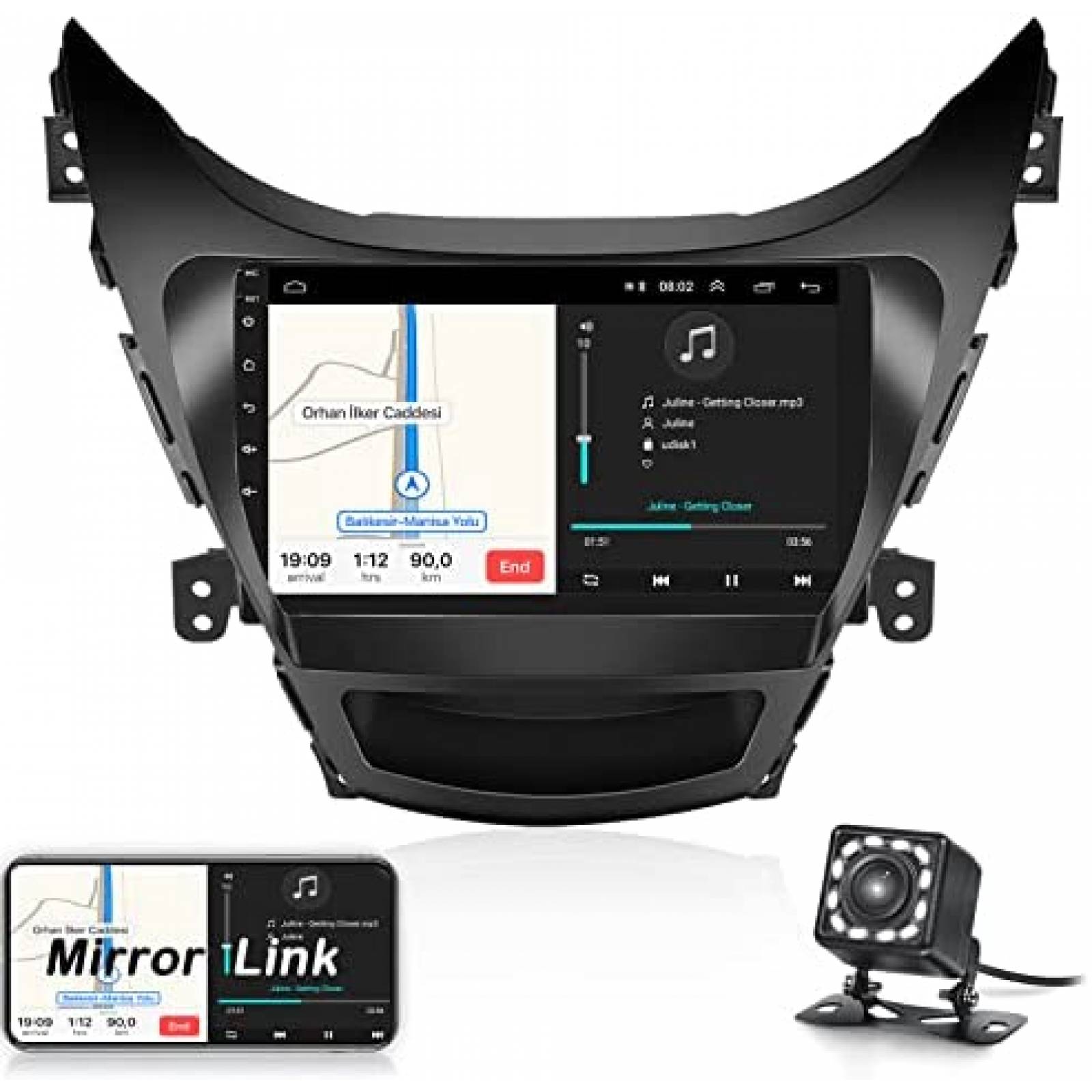 Radio Estereo Camecho para Hyundai Elantra 2011 2012 2013