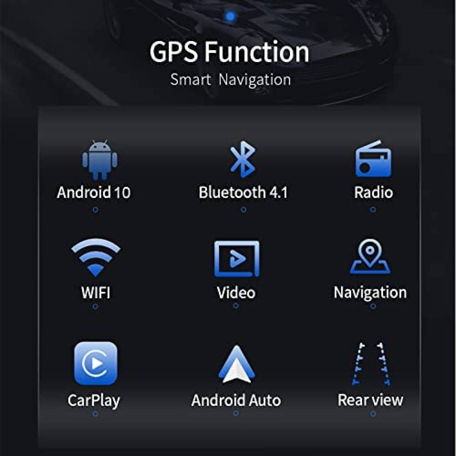 Estereo Auto Cocheparts para Toyota Camry 2007-2011 WiFi BT