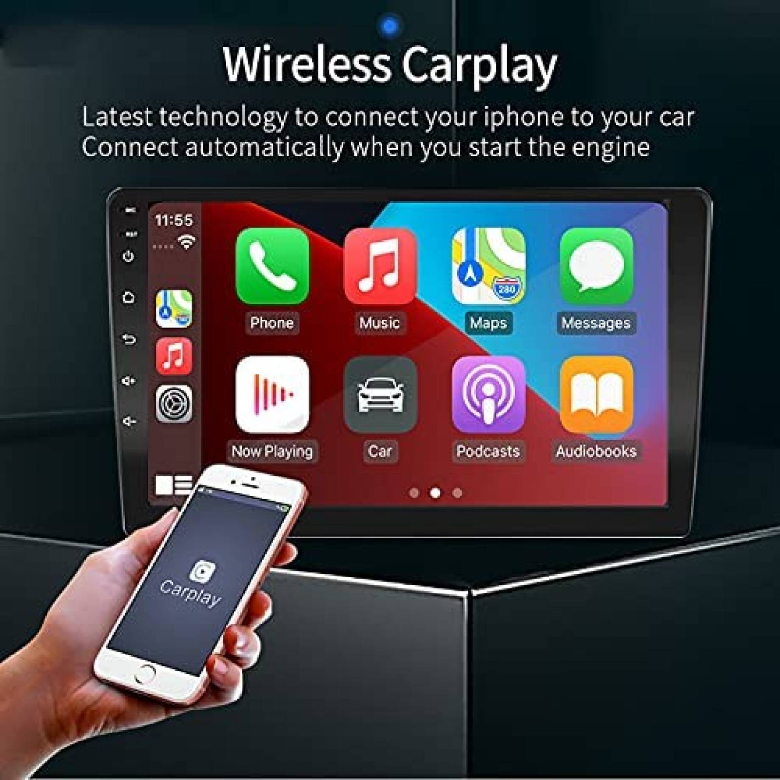 Estereo Auto Cocheparts para Toyota Camry 2007-2011 WiFi BT