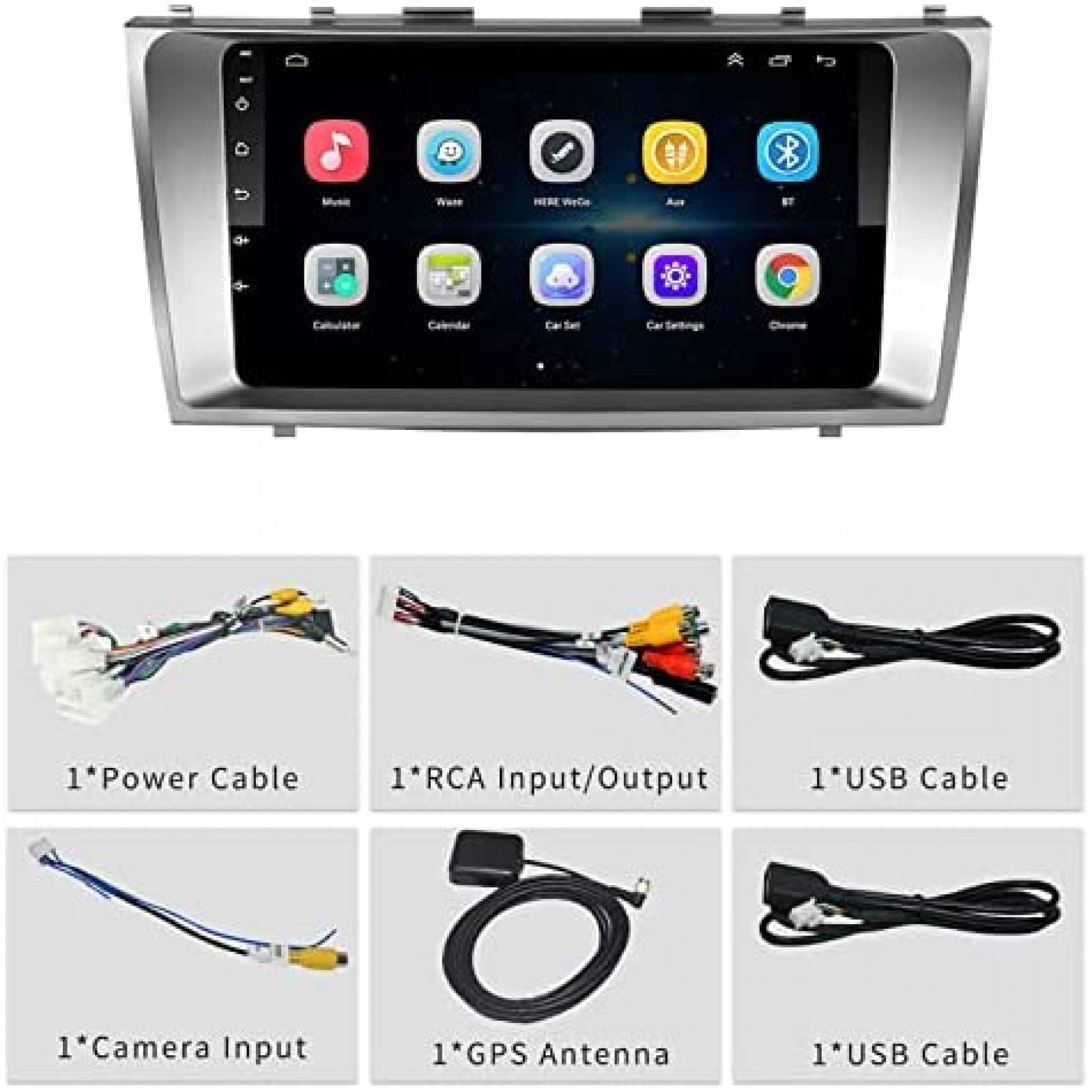 Estereo Auto Cocheparts para Toyota Camry 2007-2011 WiFi BT