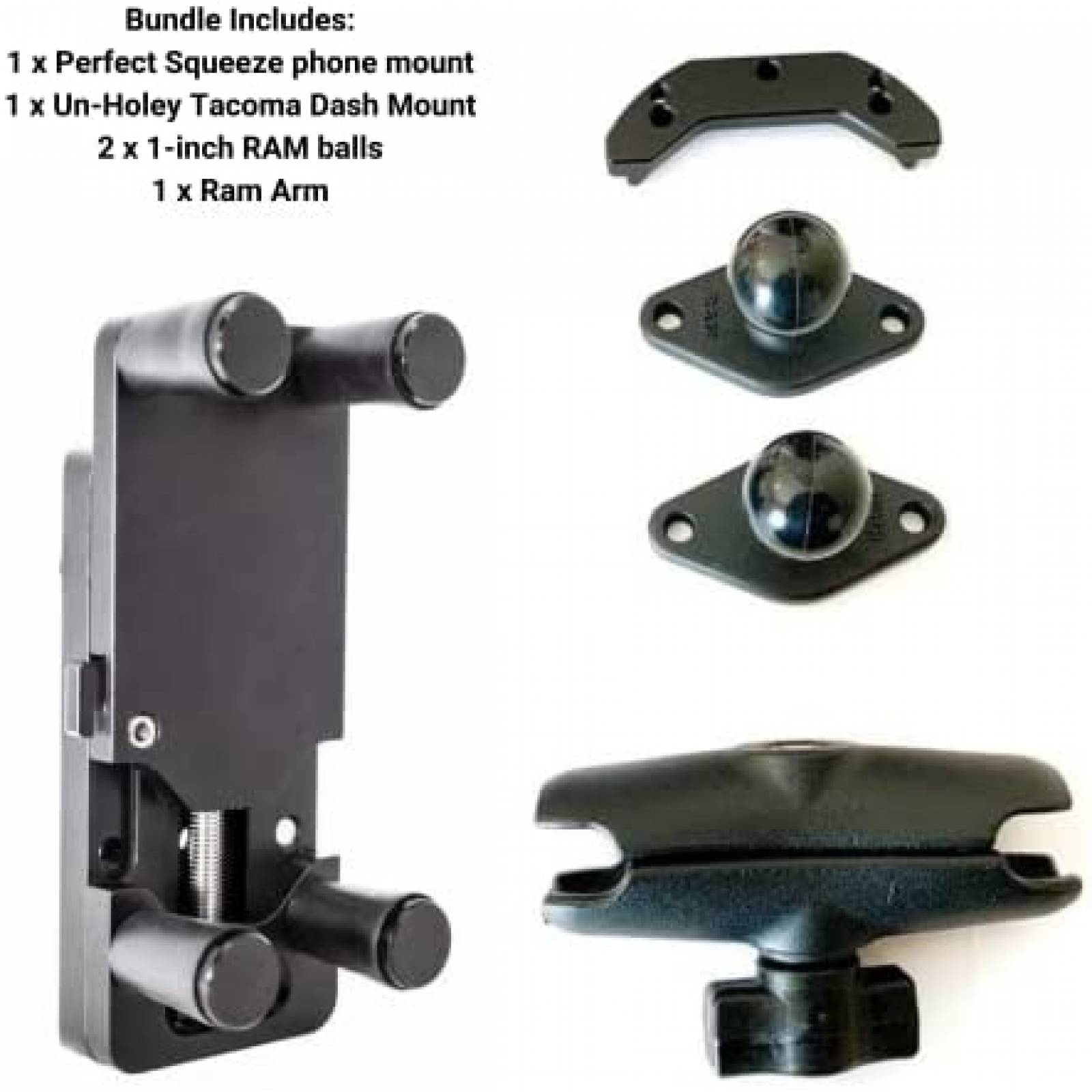 Montaje Telefono Hondo Garage p Toyota Tacoma Metal Uso Rudo