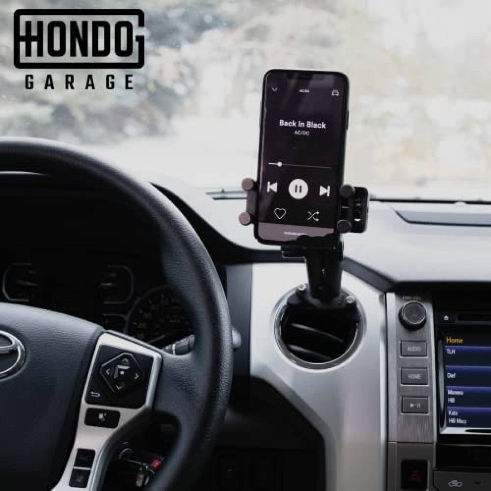 Montaje Telefono Hondo Garage p Toyota Tacoma Metal Uso Rudo