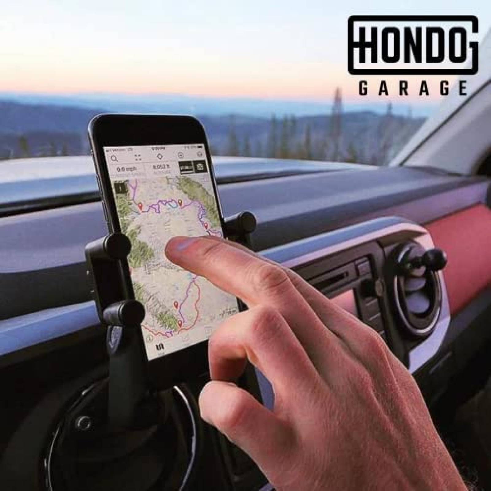 Montaje Telefono Hondo Garage p Toyota Tacoma Metal Uso Rudo