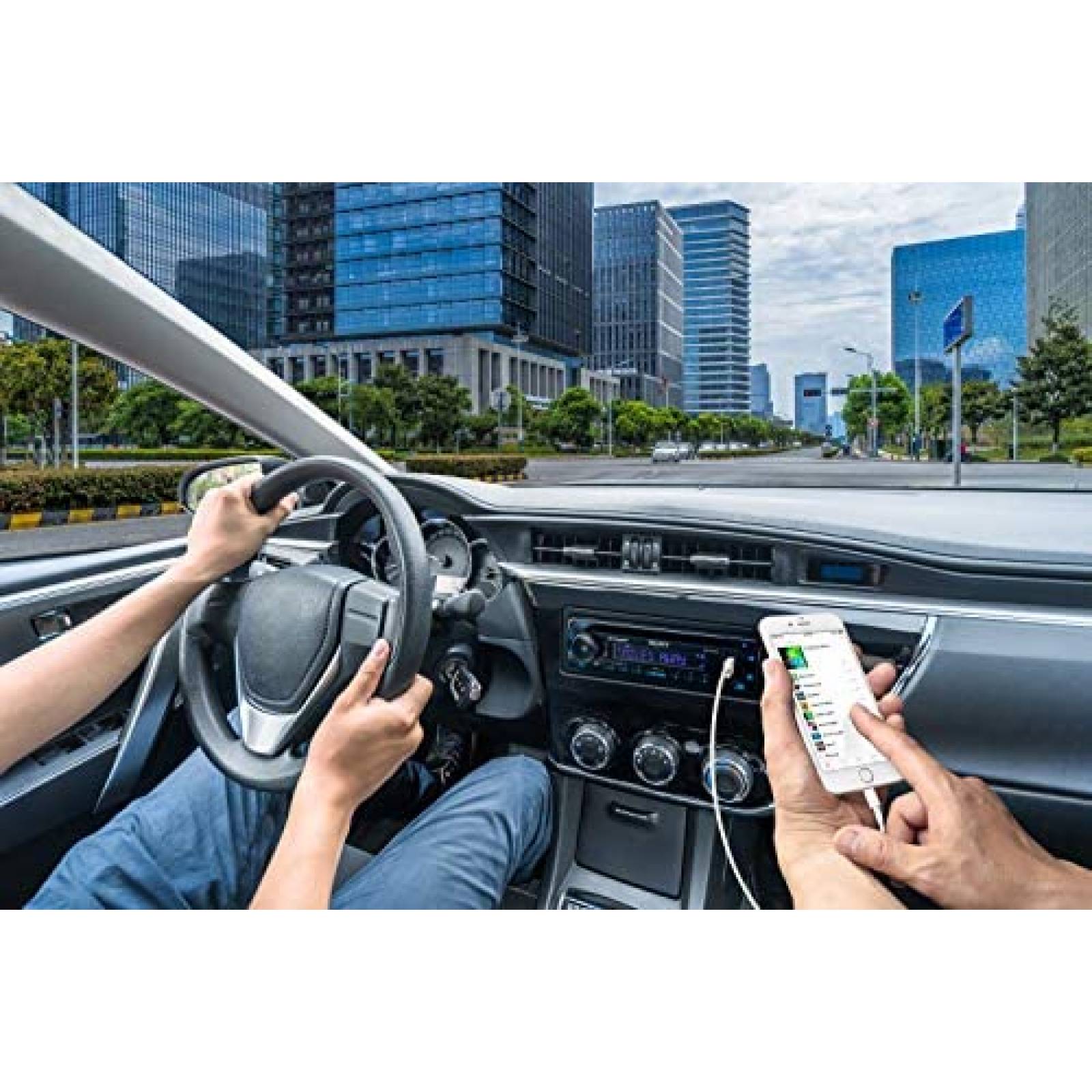 Estereo De Coche SONY MEX-N5300BT Un Din Bluetooth -Negro