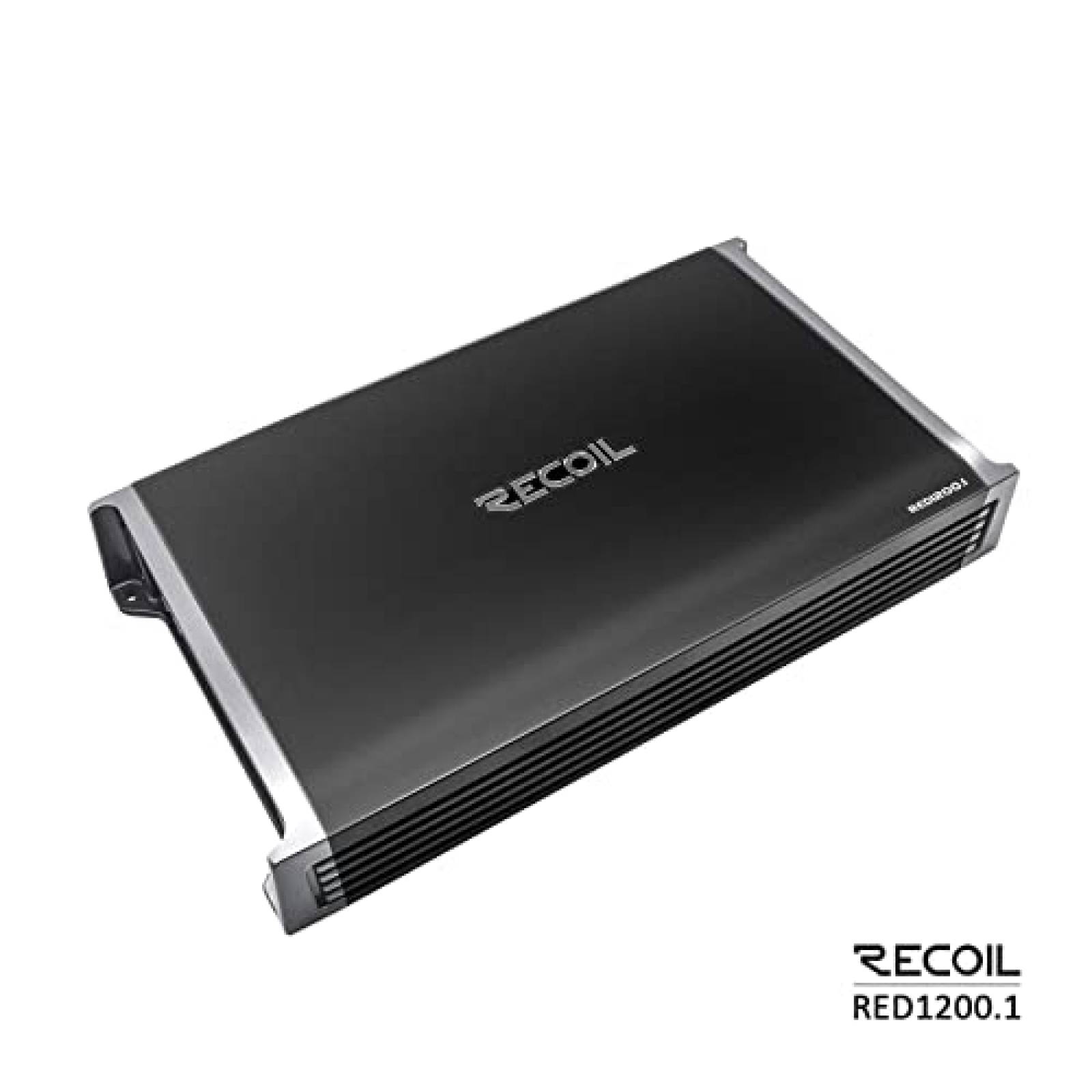 Amplificador para Carro Recoil RED1200-1 Clase D 2500W Mono