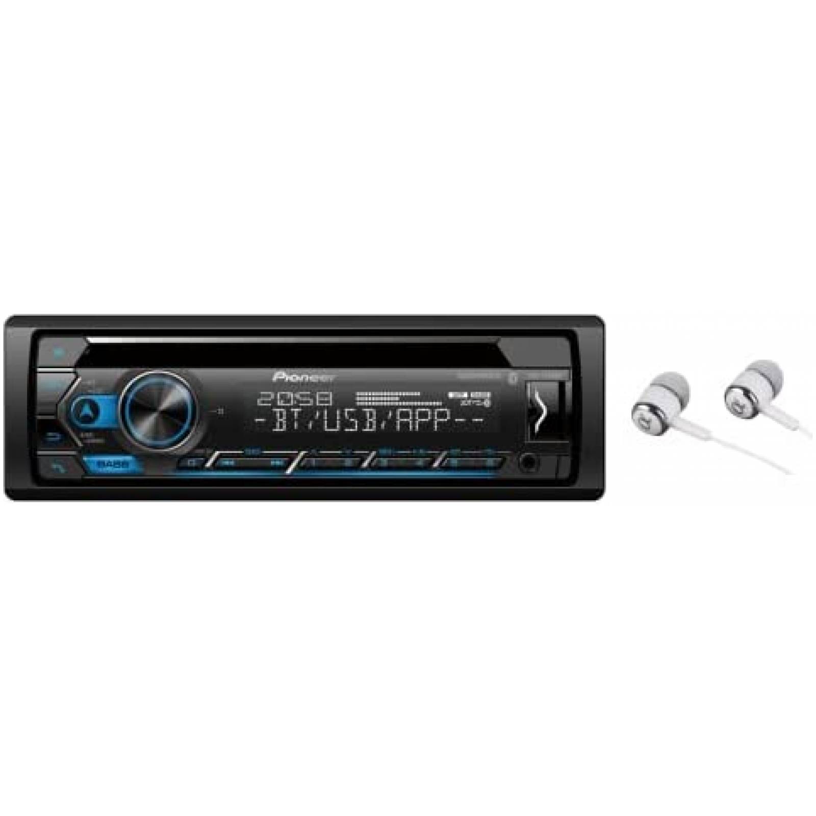 Estereo De Coche PIONEER Doble Din Bluetooth 7 Pulgadas