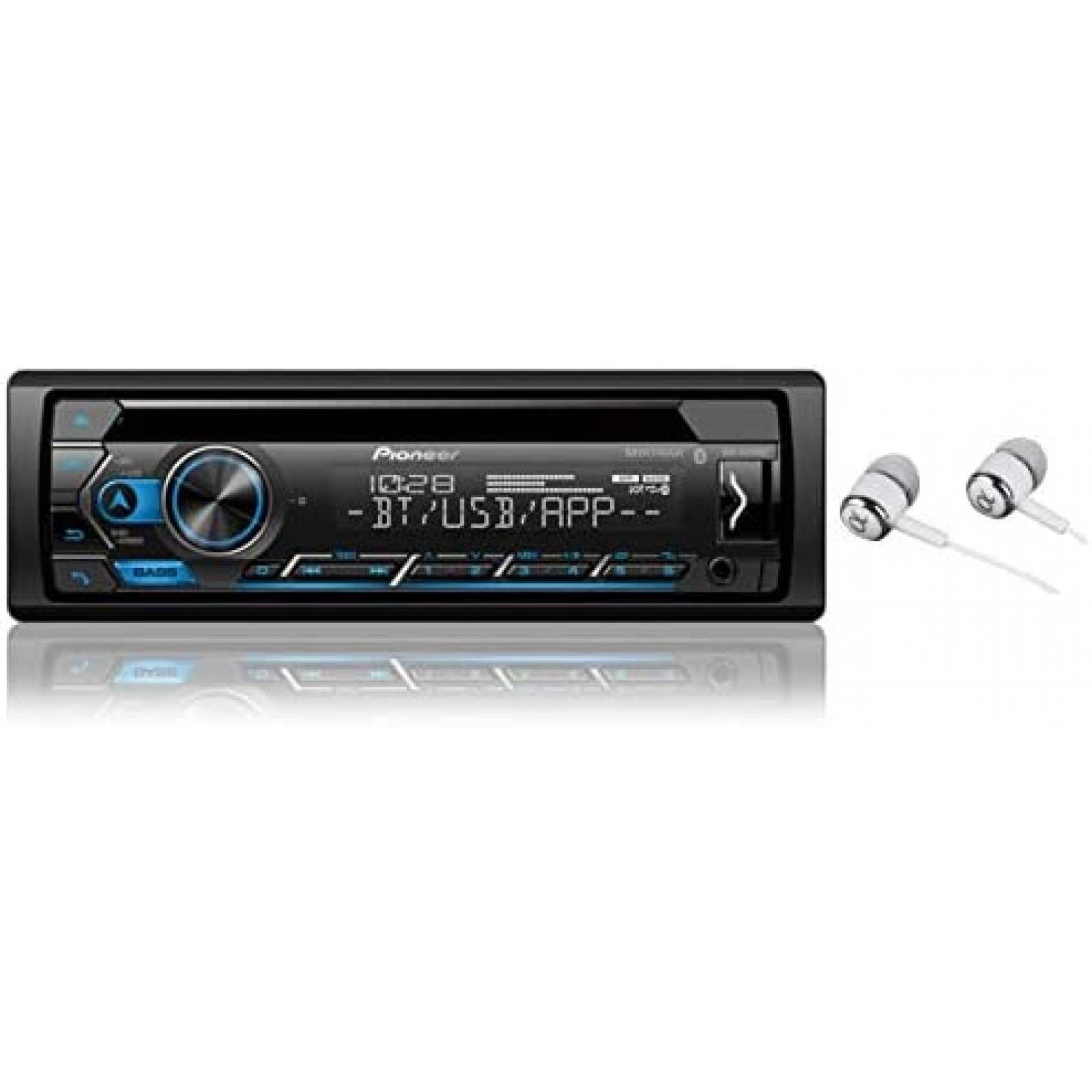 Estereo De Coche PIONEER Doble Din Bluetooth 7 Pulgadas
