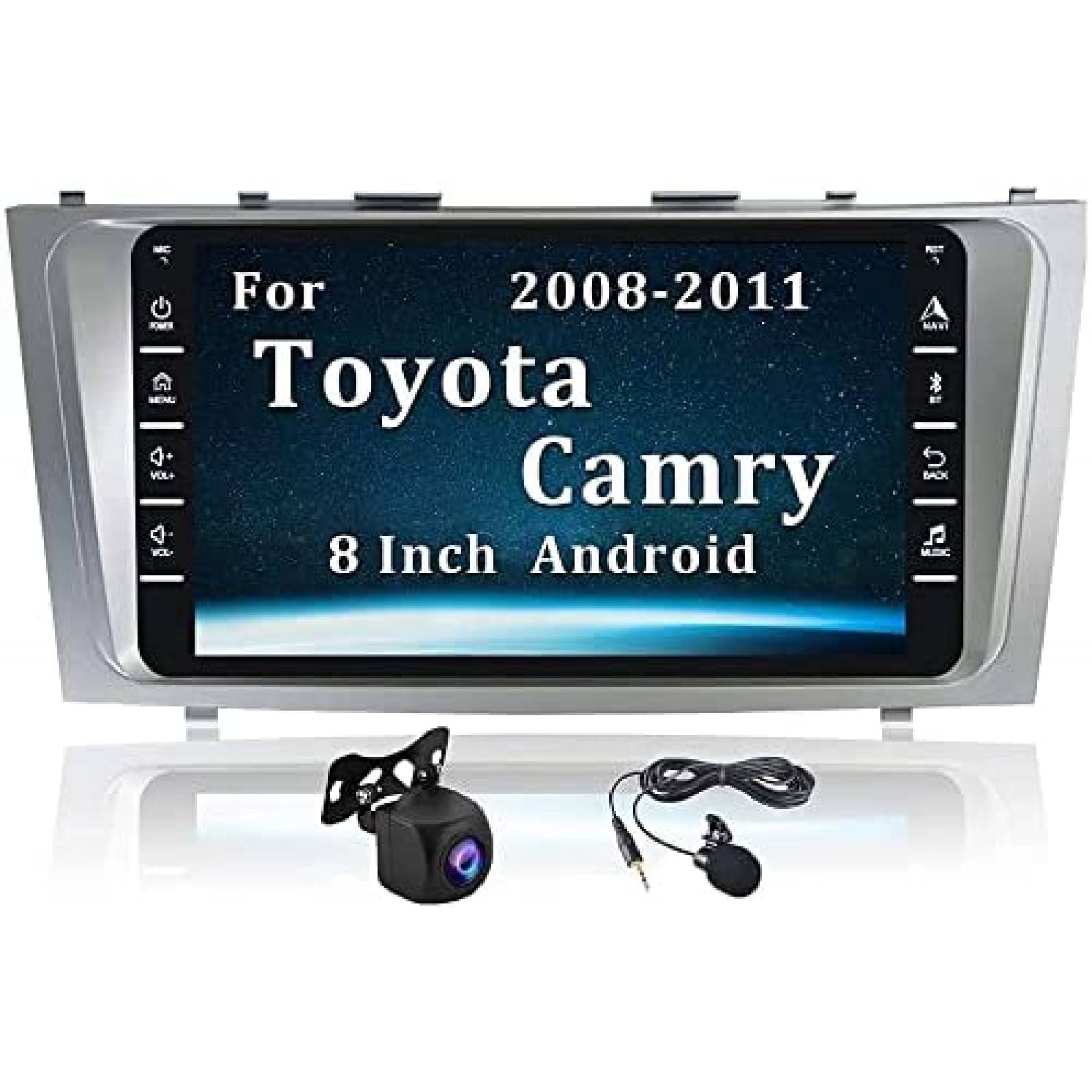 Estereo tactil para Auto CAMECHO 8'' Gps Camry 2008-2011