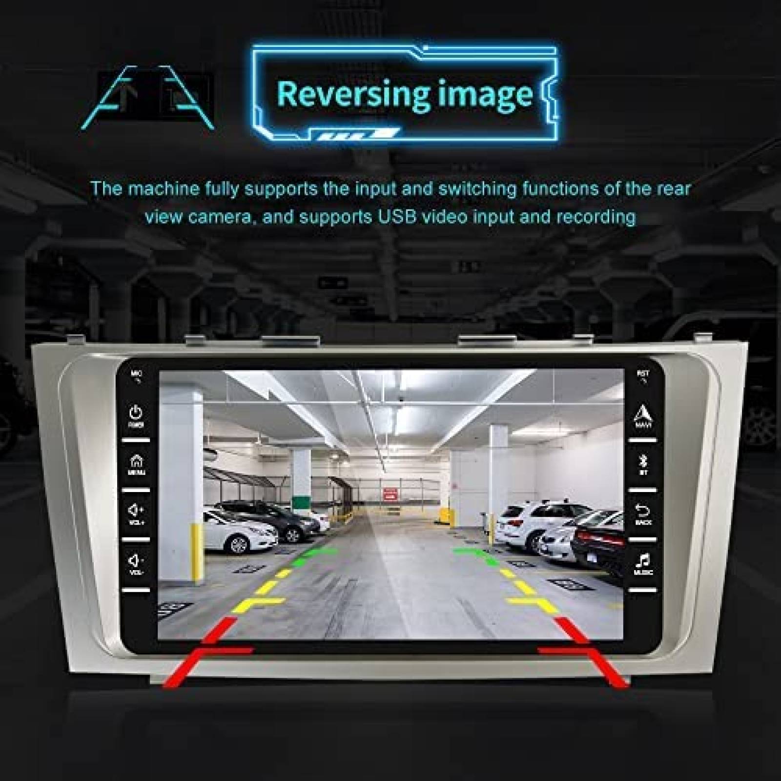 Estereo tactil para Auto CAMECHO 8'' Gps Camry 2008-2011