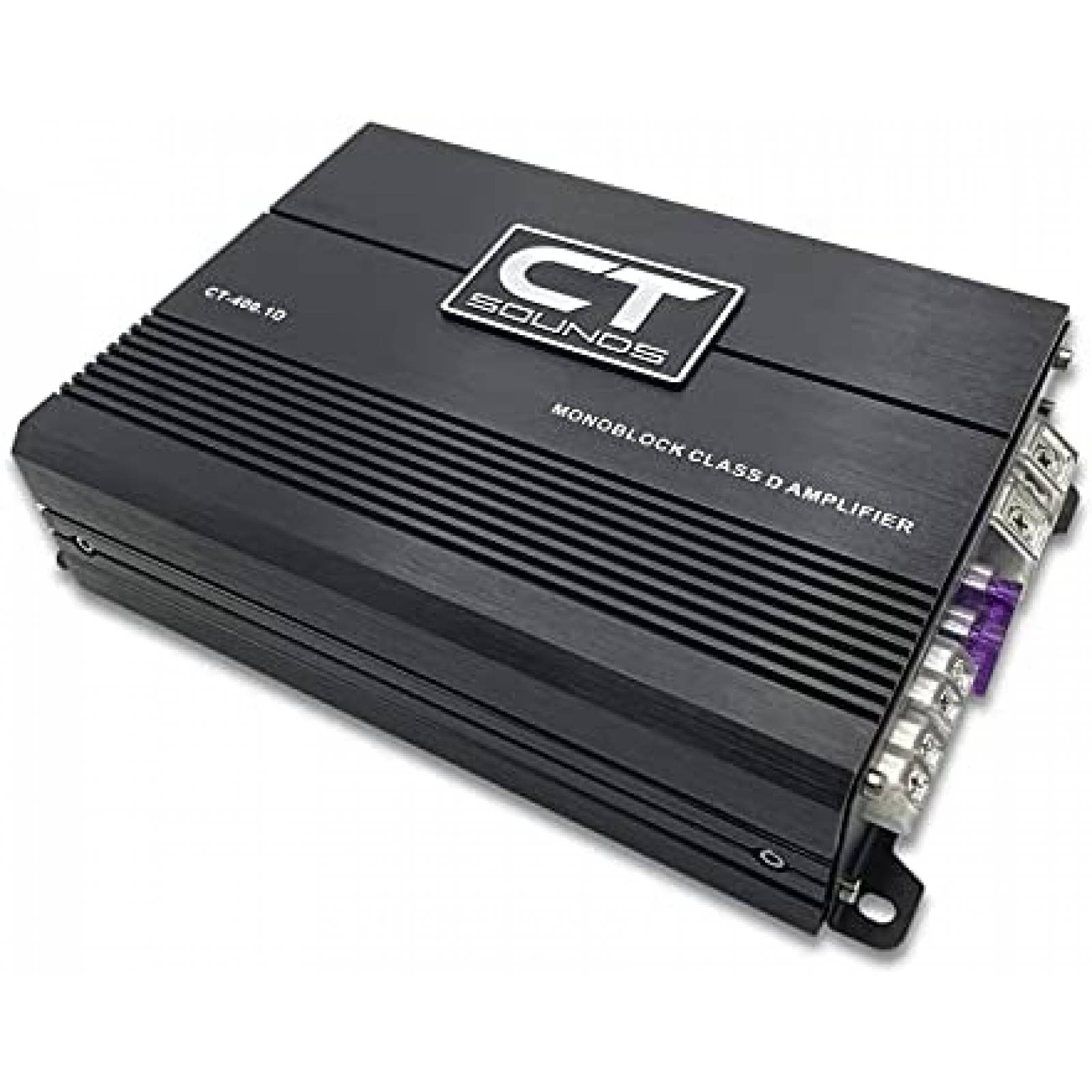 Amplificador para Carro CT Sounds Clase D 400W RMS Mono
