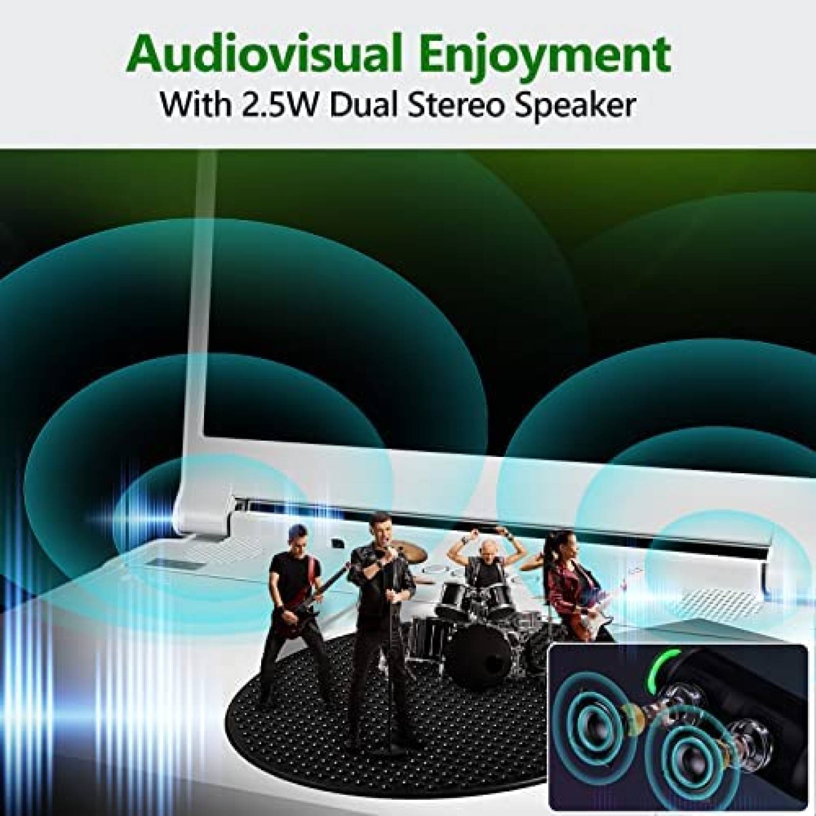 Monitor Portatil DEPGI 12.5'' Para Xbox Series S -Blanco