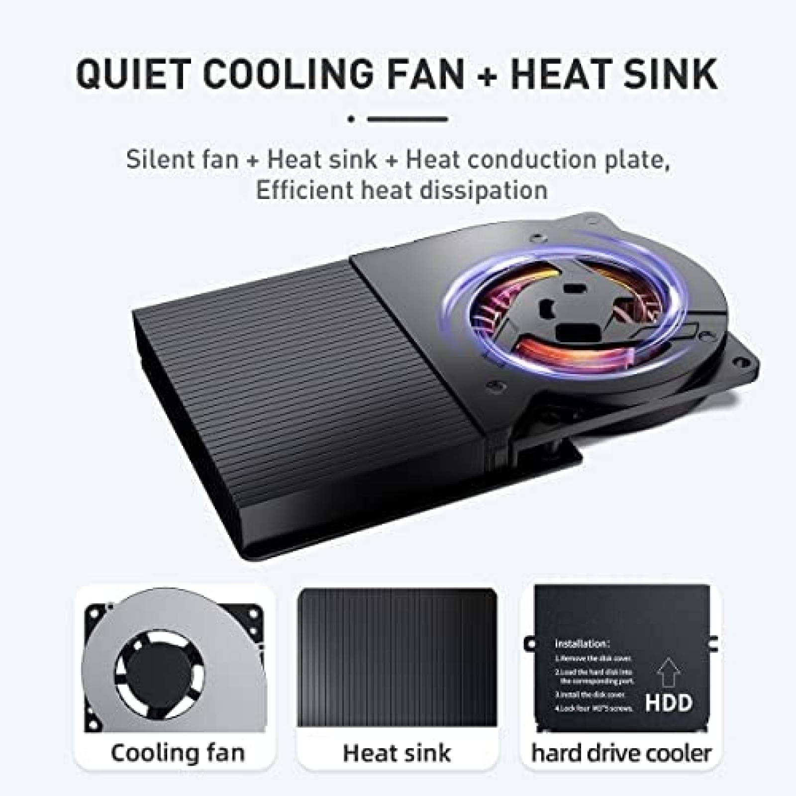 Mini PC Beelink U59 Pro Intel N5105 16GB RAM 500GB SSD -Azul